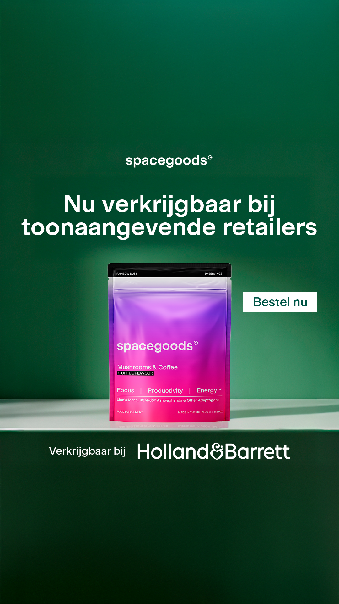 Spacegoods Facebook ad