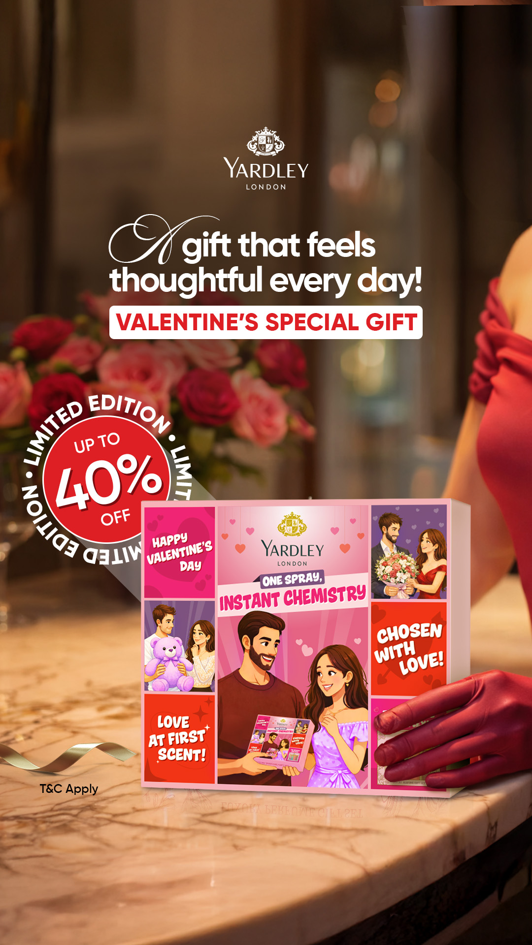 Yardley of London Facebook ad