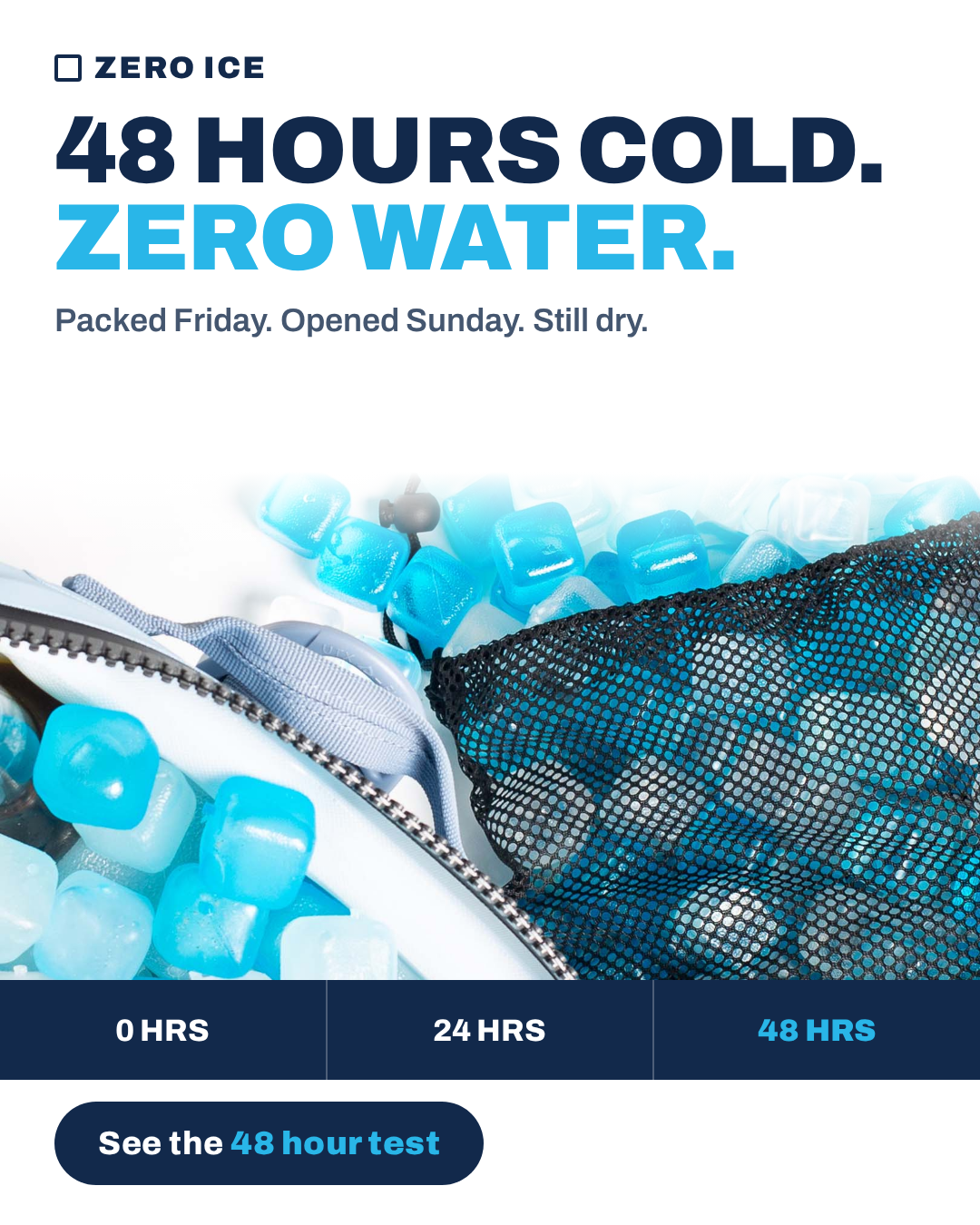 ZERO ICE Facebook ad