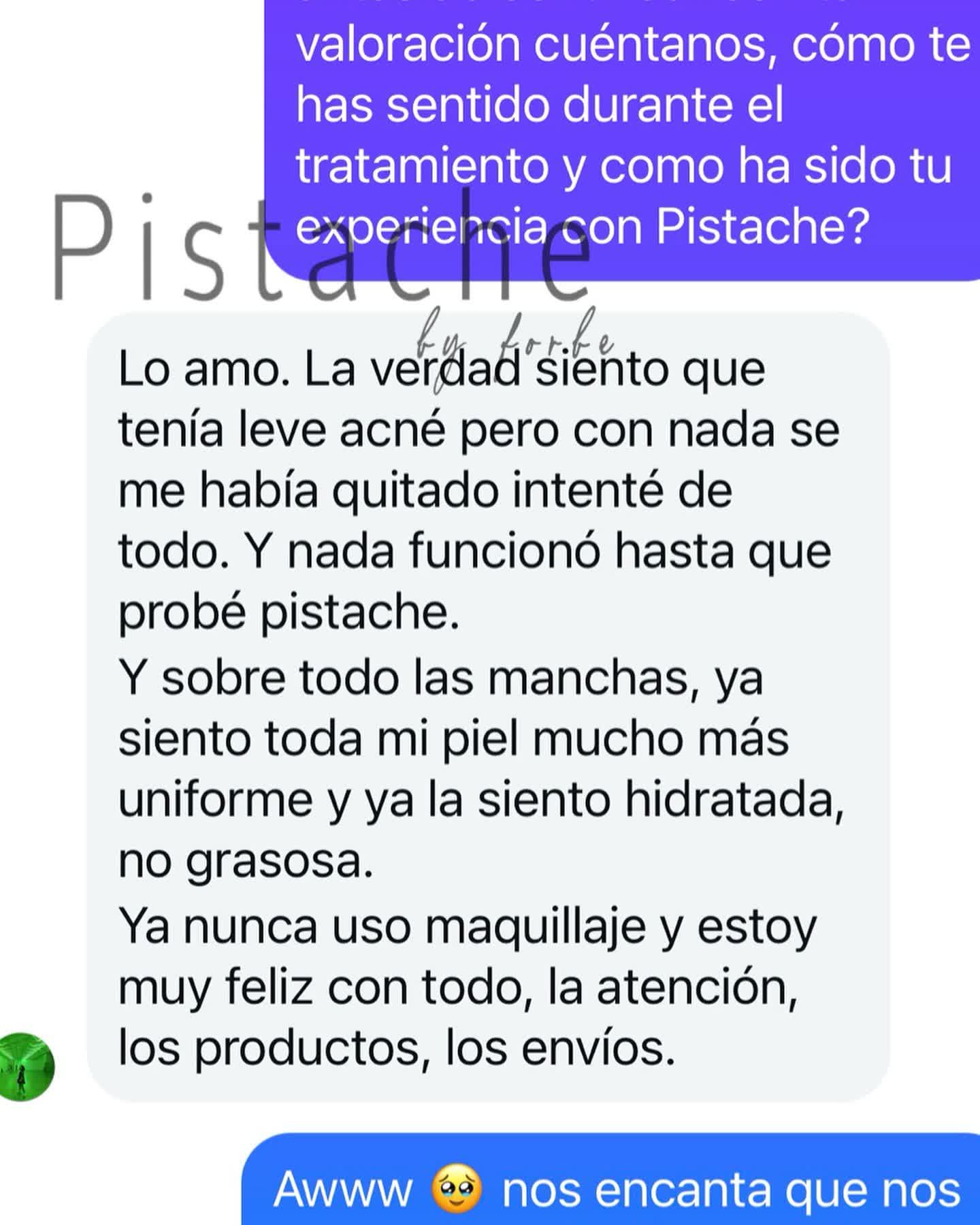 Pistache Facebook ad: Aunque parezca mágico, Pistache tiene el poder de…