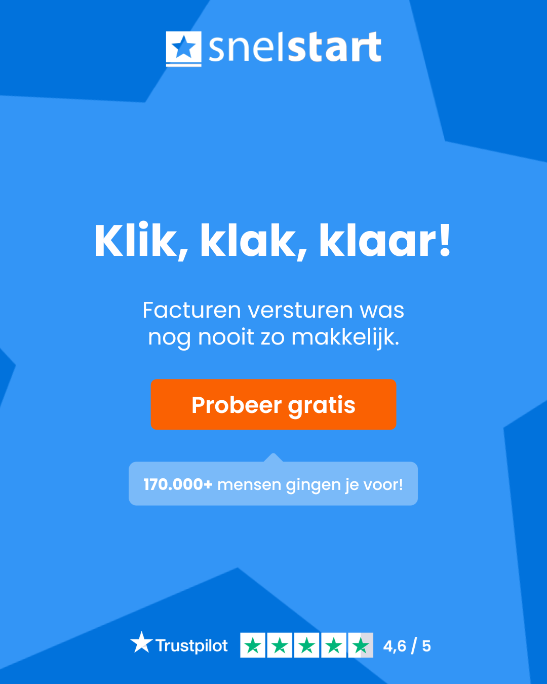 SnelStart Facebook ad
