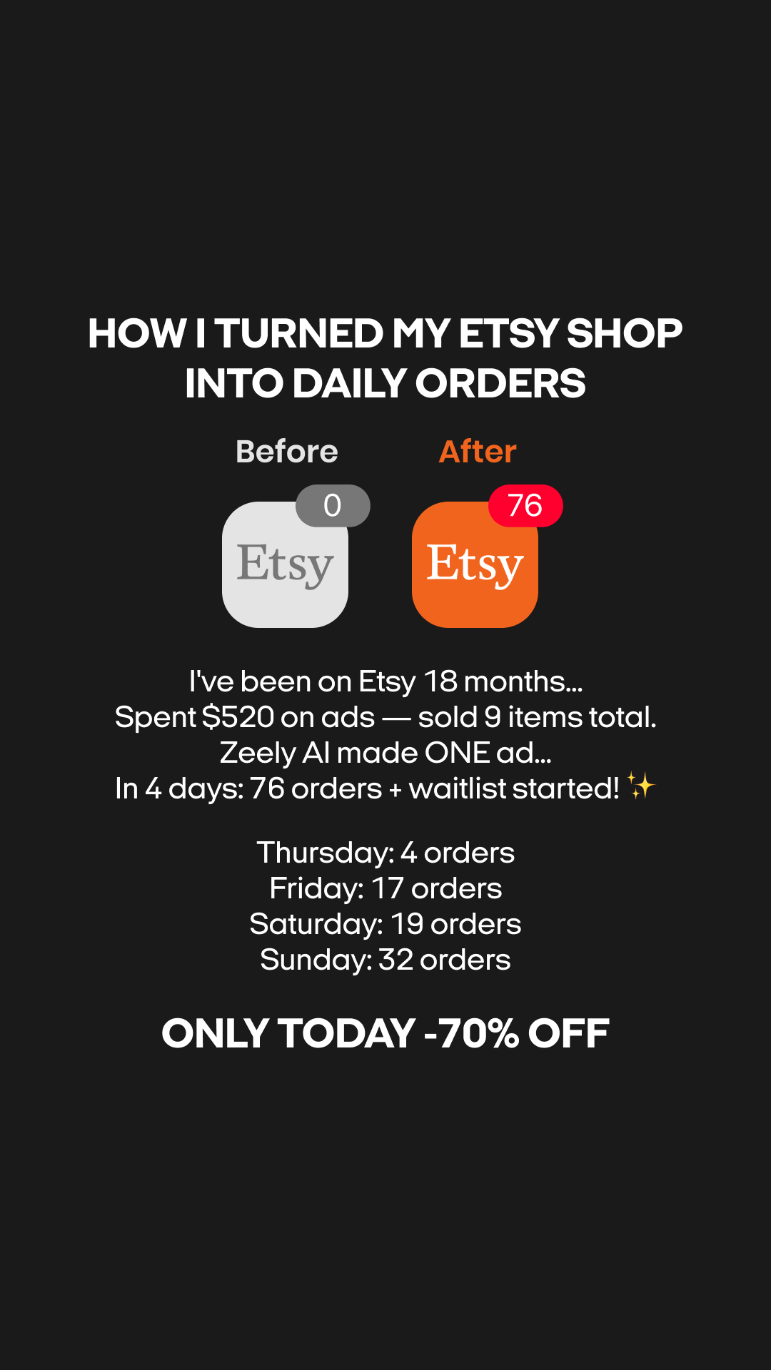 Zeely Facebook ad