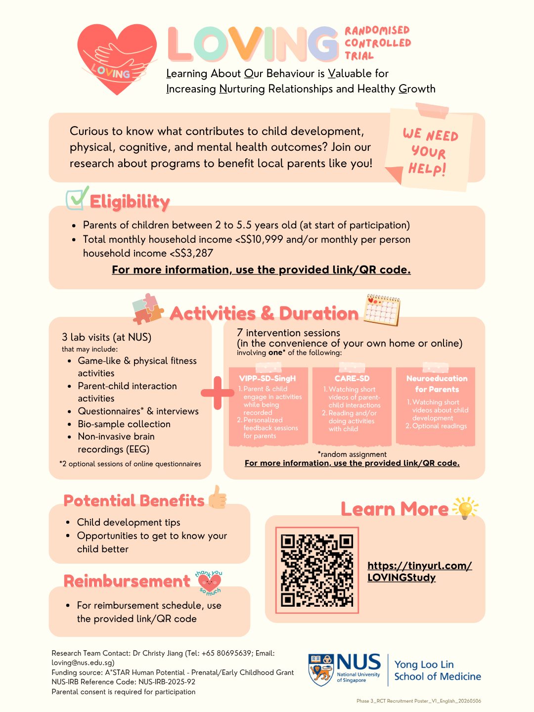 Loving Study Facebook ad: Parenting is one of the most important things…