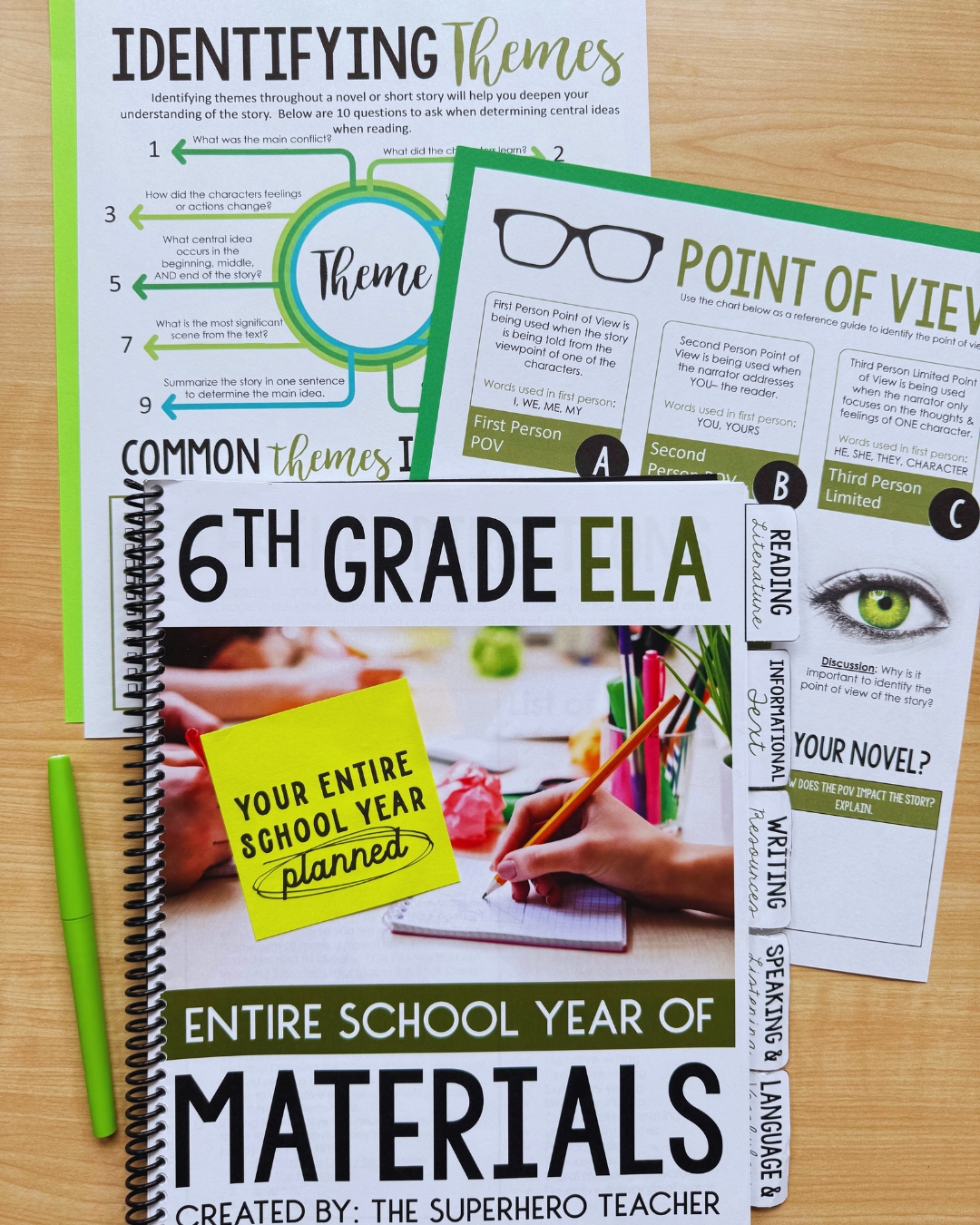 The Superhero Teacher's Resources Facebook ad
