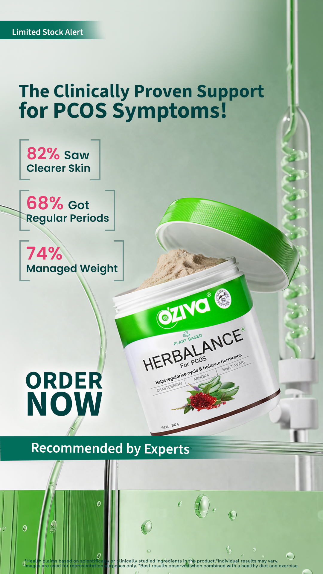 OZiva Facebook ad