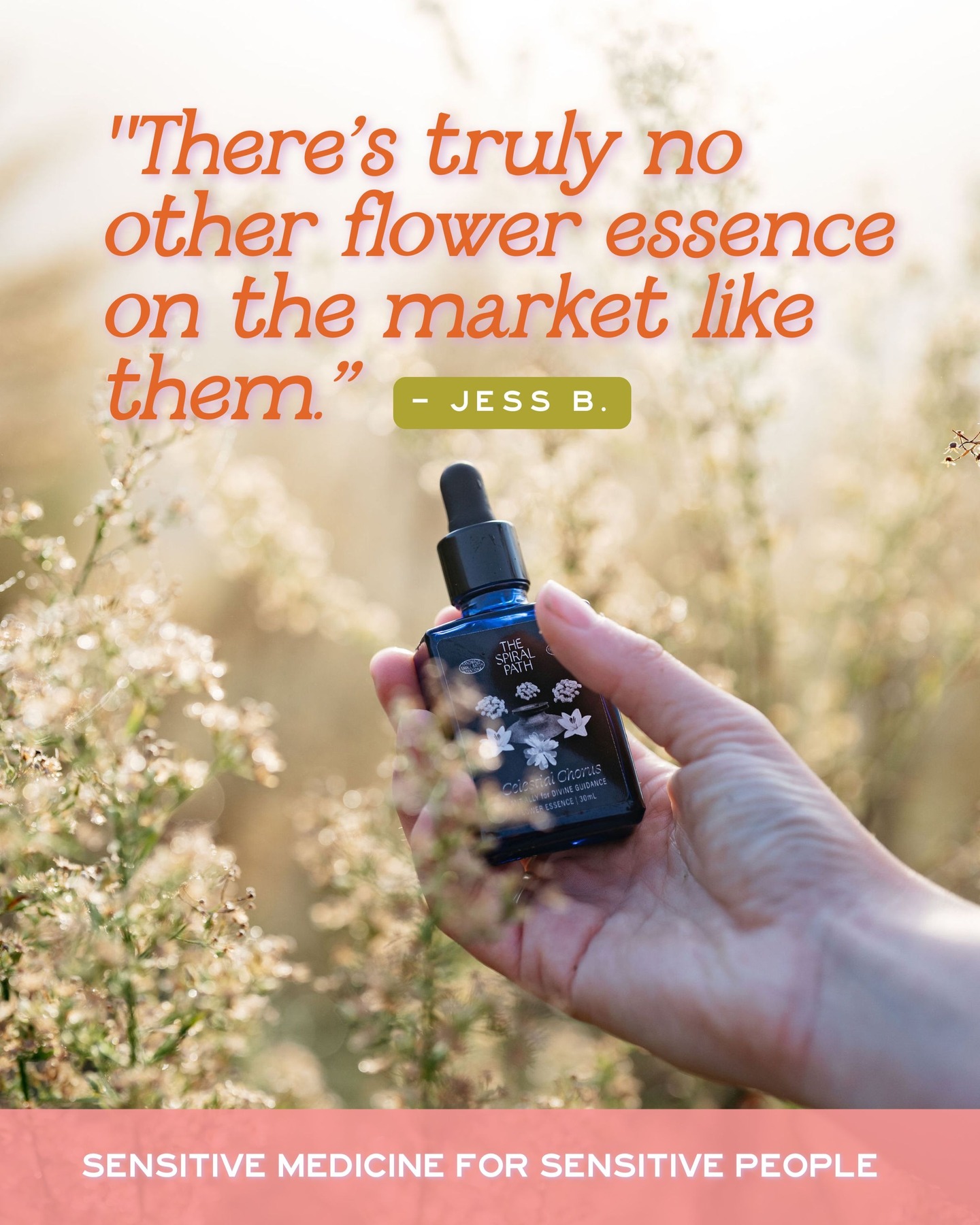 The Spiral Path flower essences + healing Facebook ad: The secret is out: Frequency medicine is the…