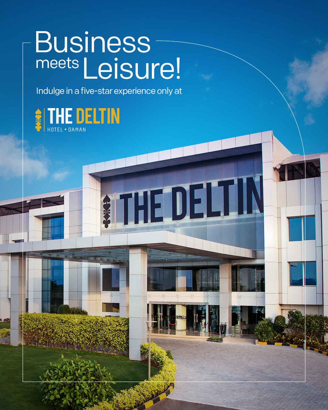 The Deltin Facebook ad: Hosting a board meeting or a strategic offsite…
