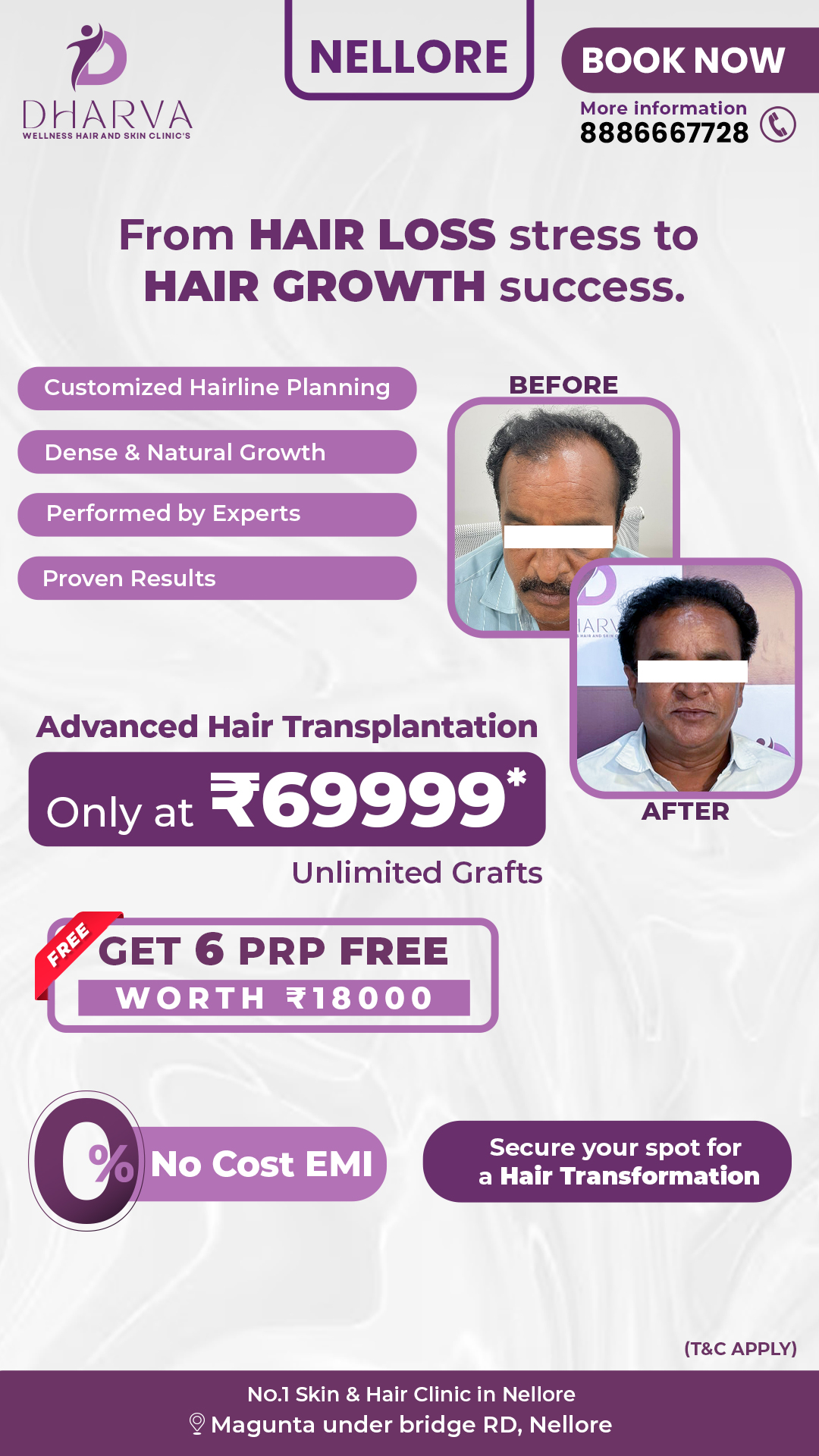 Dharva Wellness Hair And Skin Clinics Facebook ad