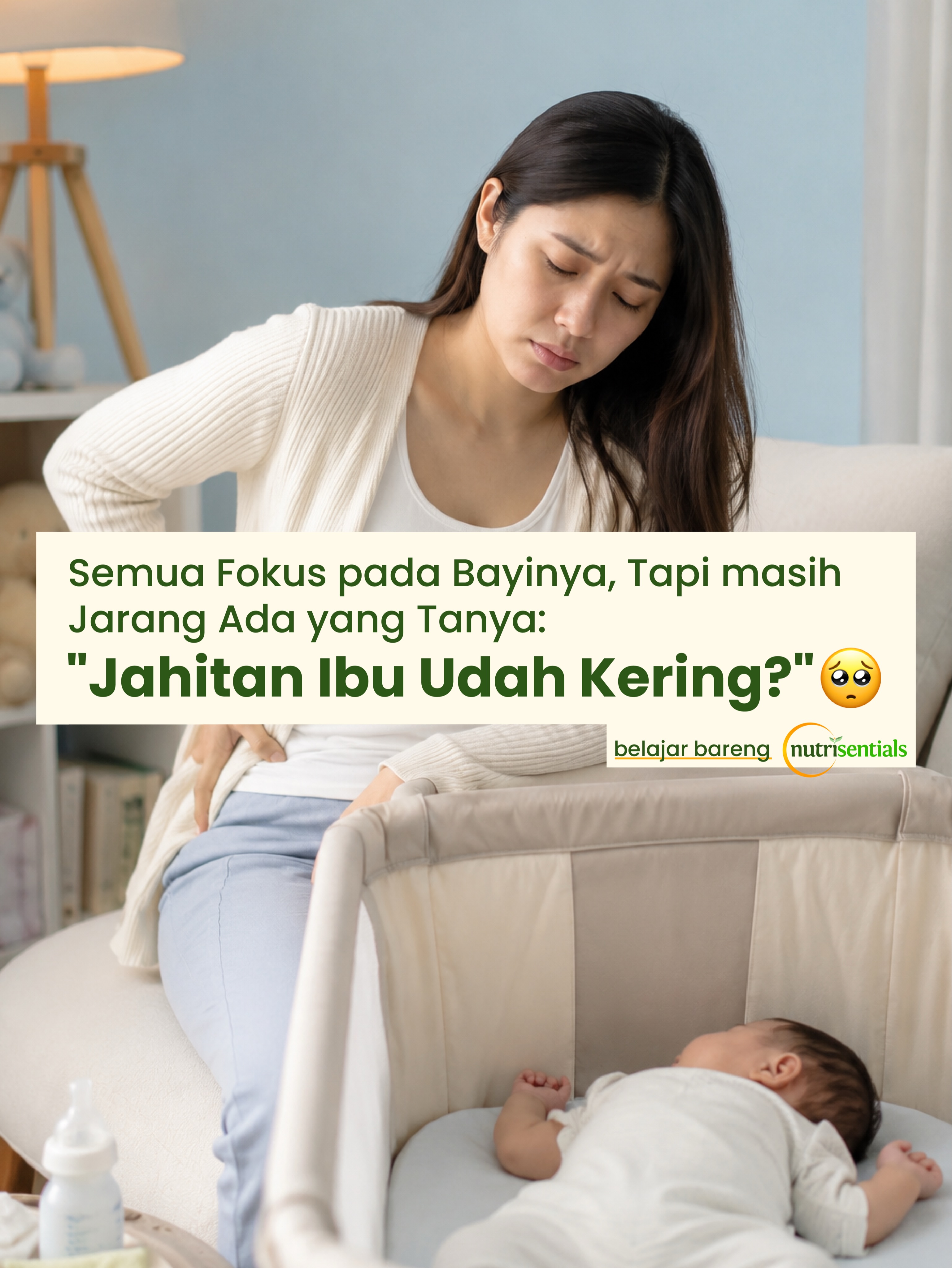 Nutrisentials Facebook ad: Semua orang menjenguk untuk melihat wajah si Kecil…