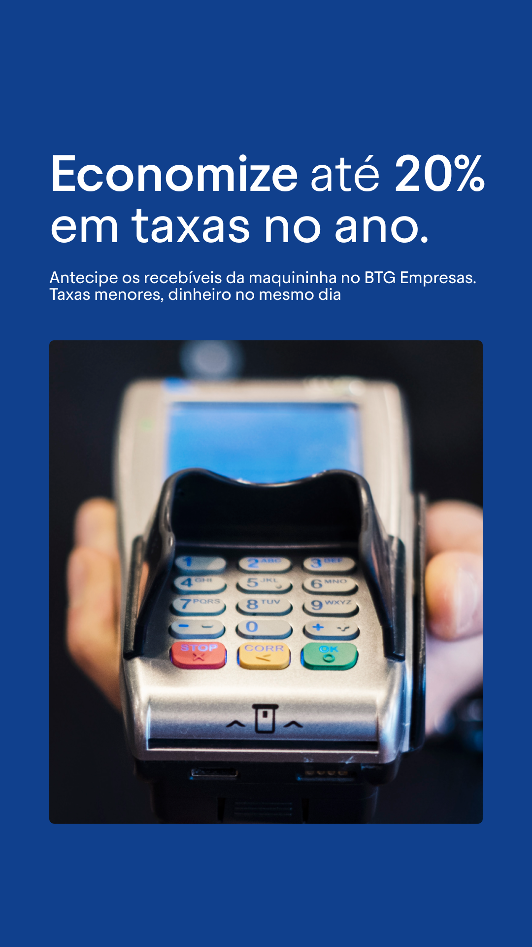 BTG Pactual Empresas Facebook ad