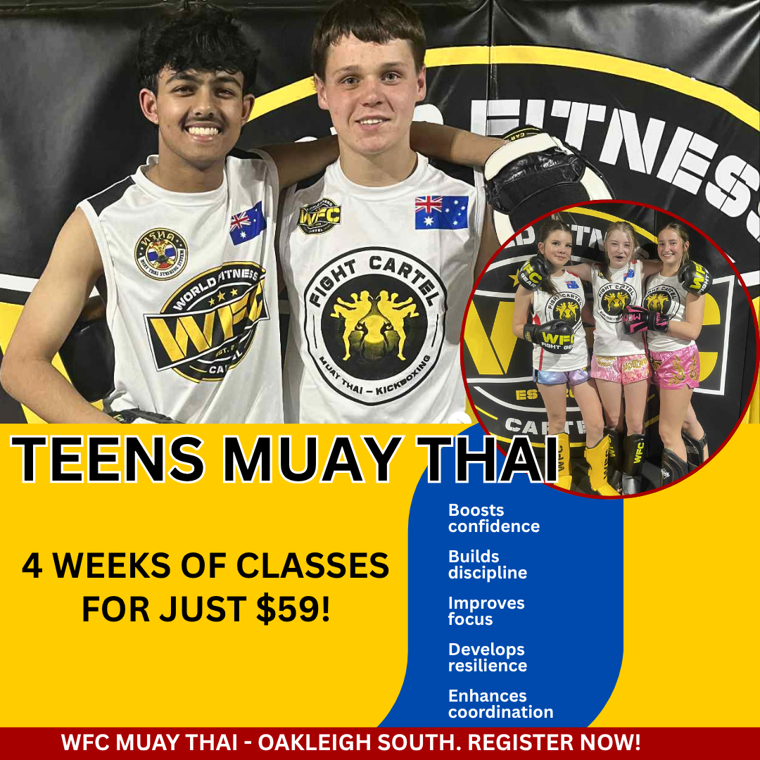 WFC Muay Thai - Oakleigh Facebook ad from Apr 3, 2026