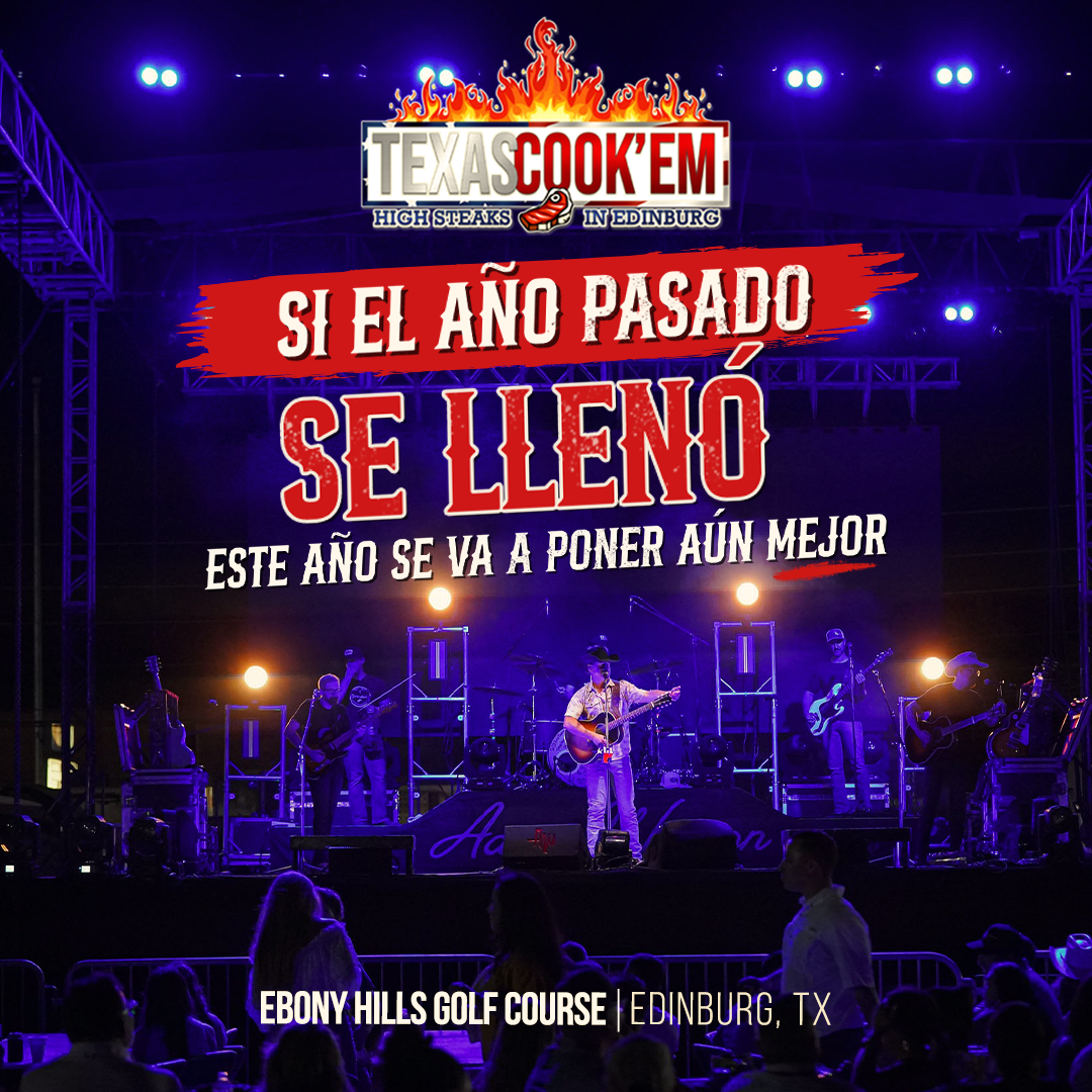 Texas Cook'em: High Steaks in Edinburg Facebook ad: El evento de 4 de julio más grande de Edinburg