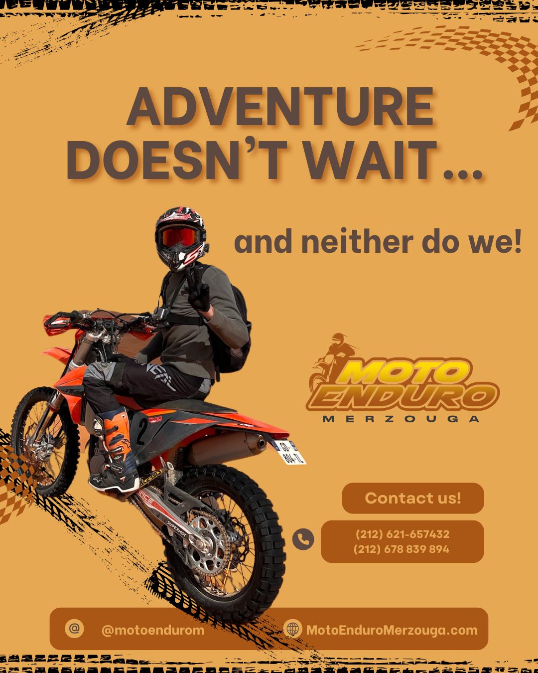 Moto Enduro Merzouga Facebook ad