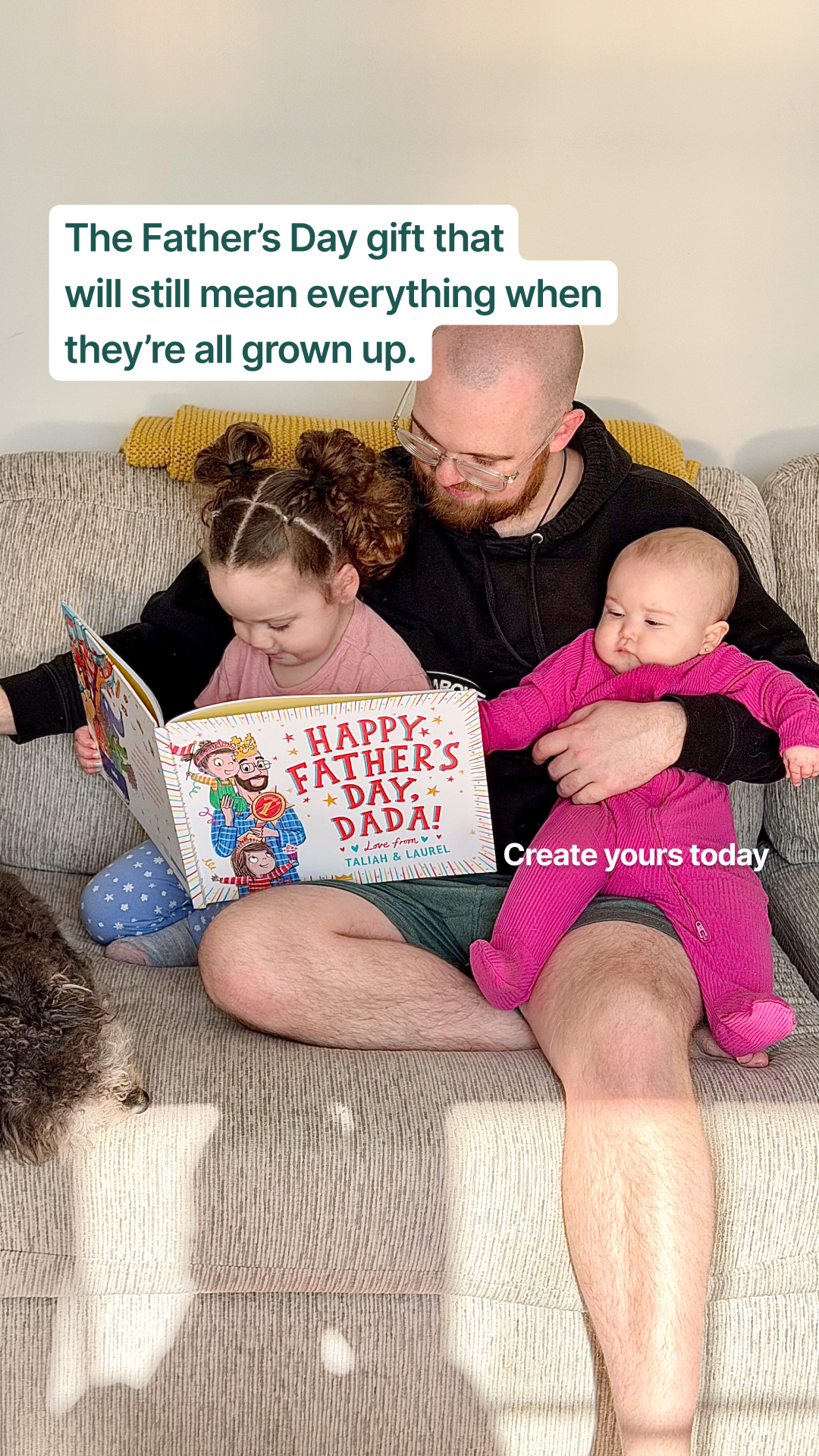 Wonderbly Facebook ad
