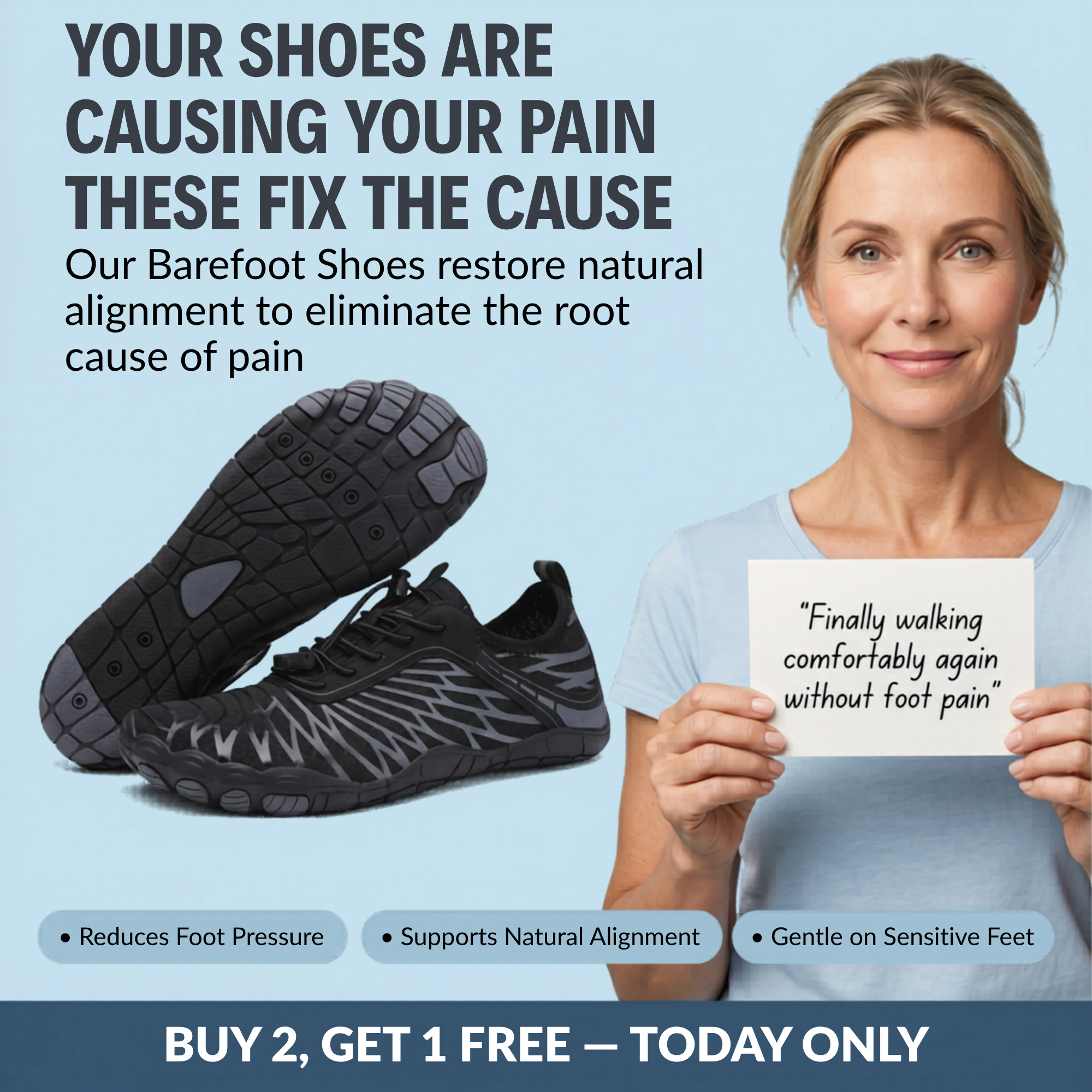 Foostep Facebook ad from Apr 16, 2026