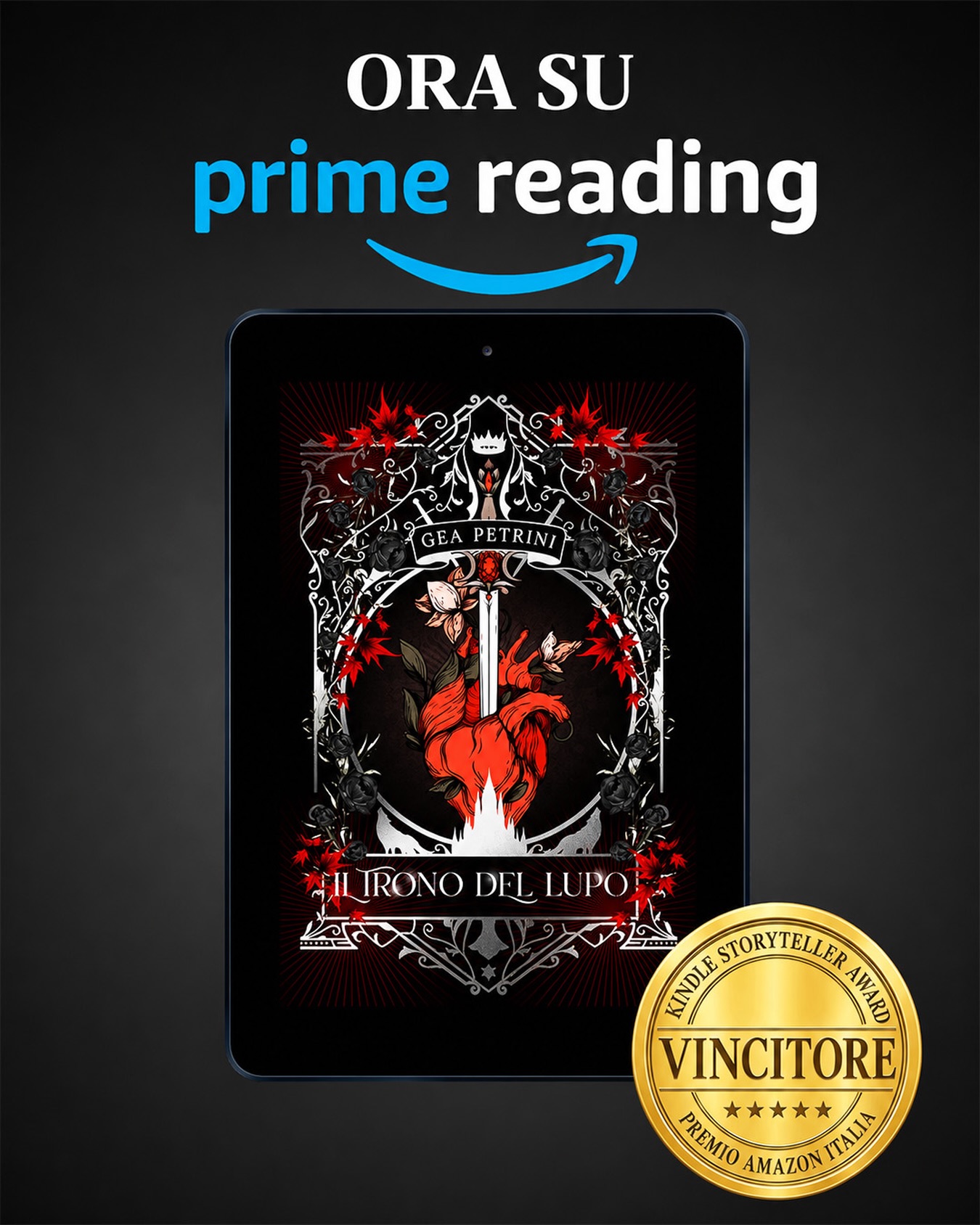 Gea Petrini Facebook ad: Il romantasy vincitore del 𝗞𝗶𝗻𝗱𝗹𝗲…