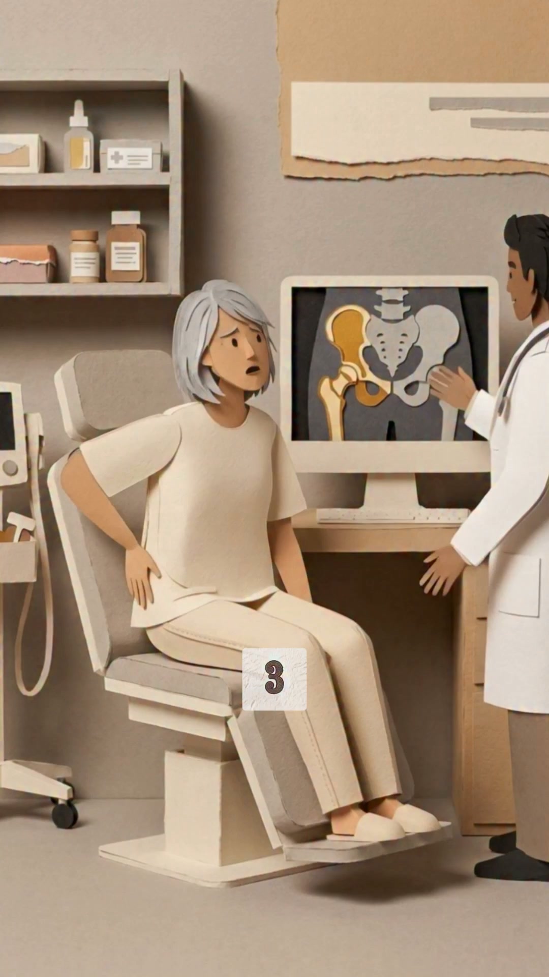 Together Through Menopause Facebook ad: Why Your Hips Ache Every Night
