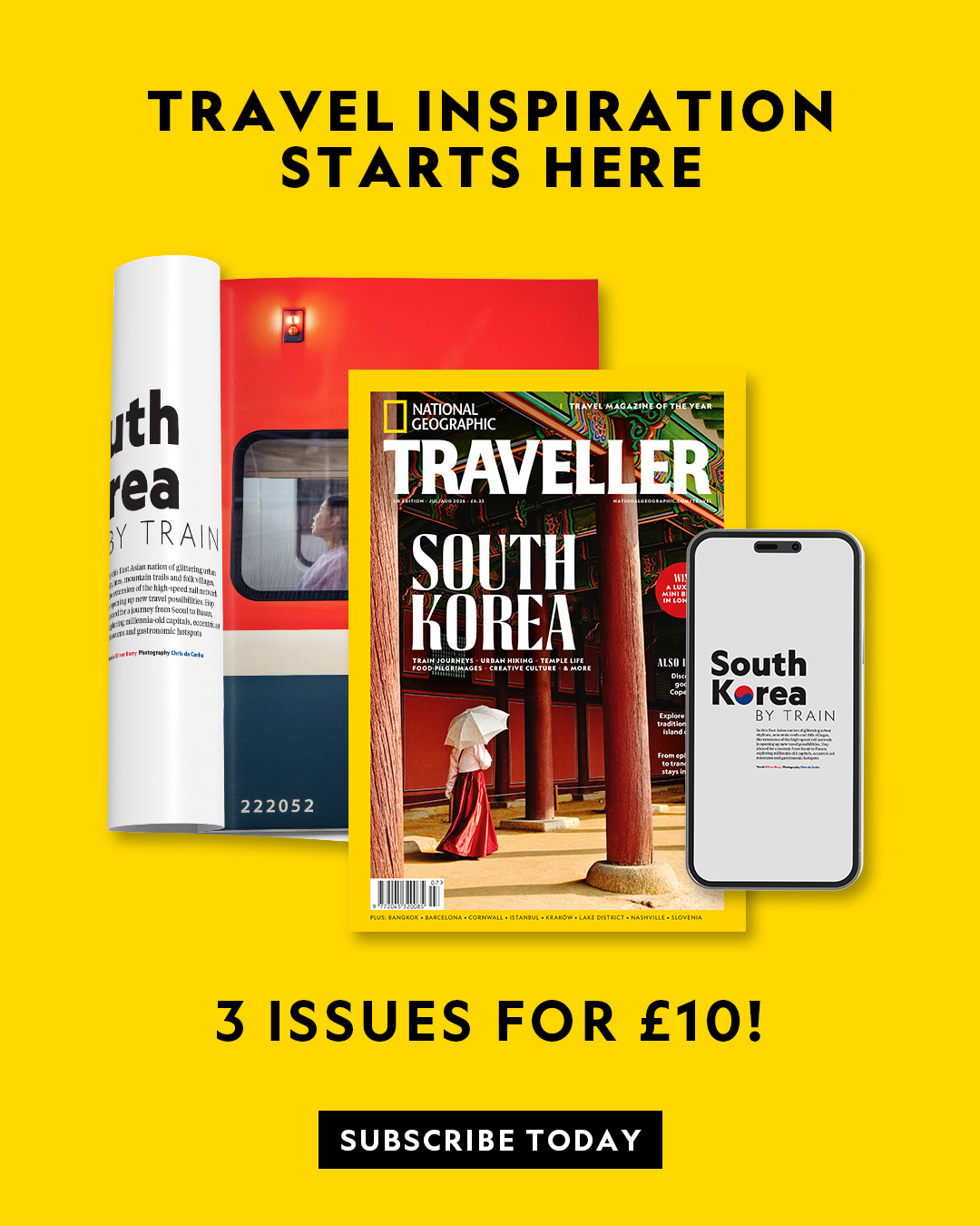National Geographic Traveller UK Facebook ad