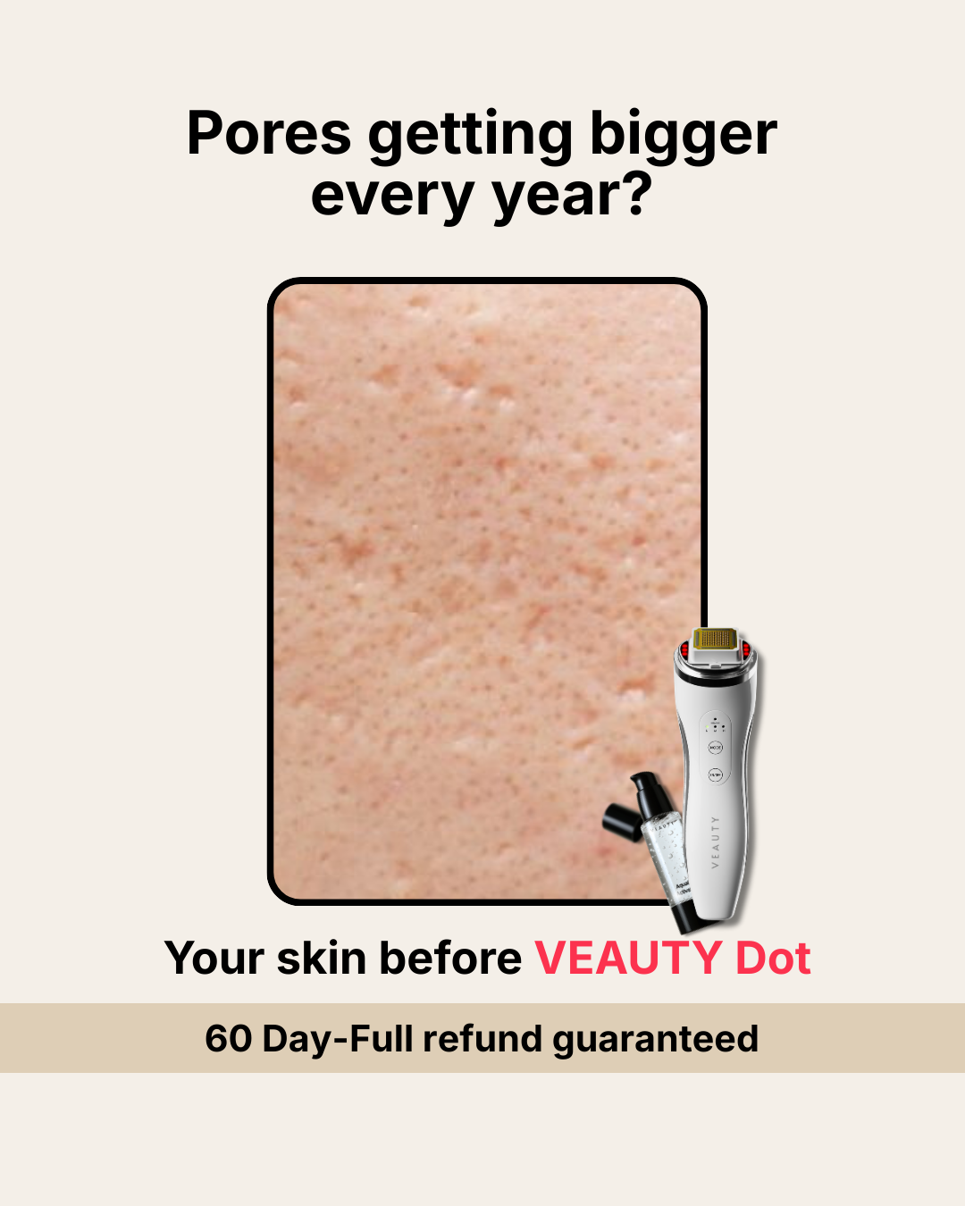 Veauty Facebook ad