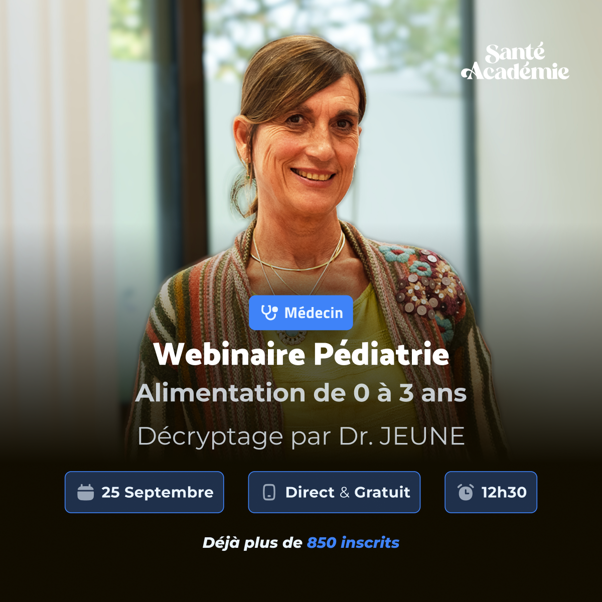 Santé Académie Facebook ad