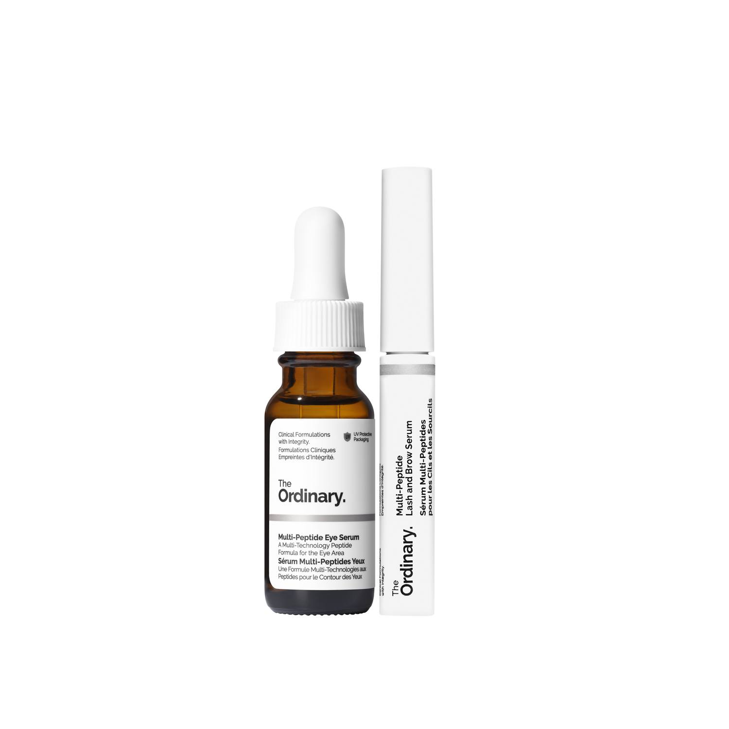 The Ordinary Facebook ad: The Eye Lash & Brow Collection