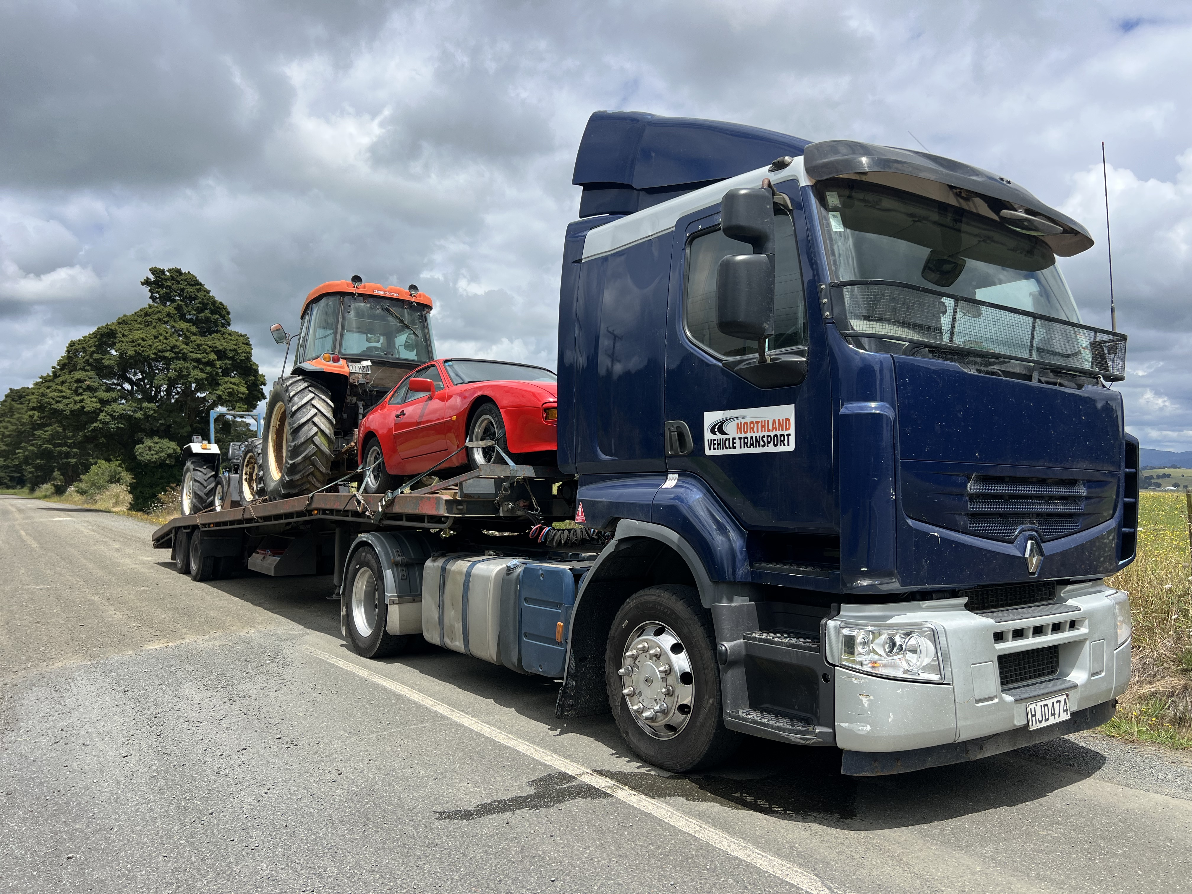 Northland Vehicle Transport Facebook ad: We can relocate your vehicle, tractor,boat, vintage car…