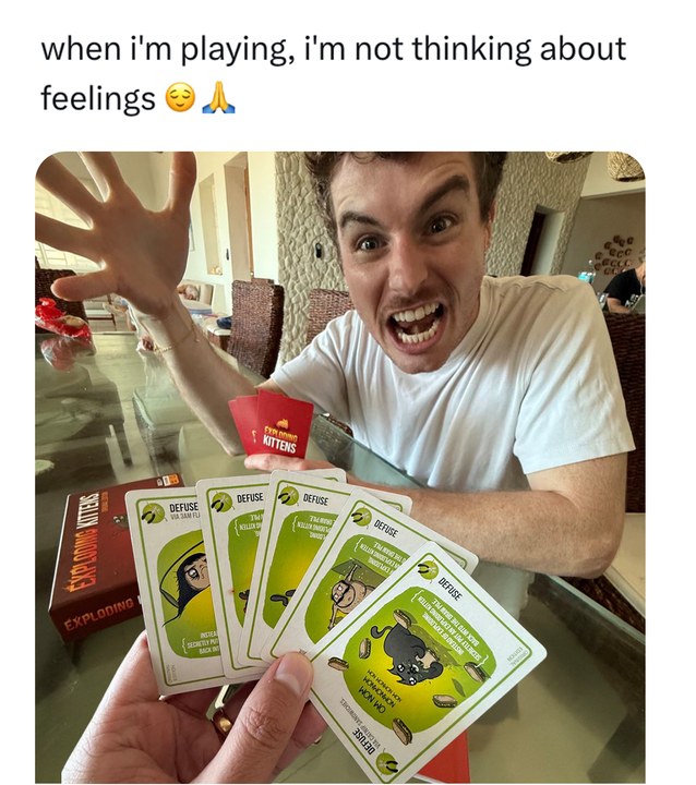 Exploding Kittens Facebook ad
