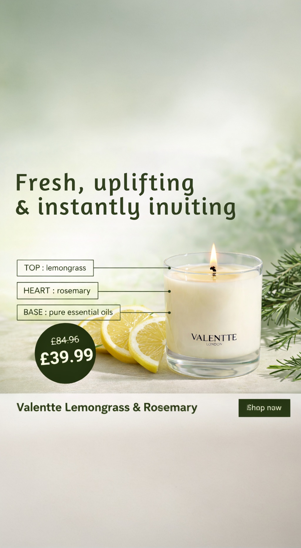 Valentte Facebook ad
