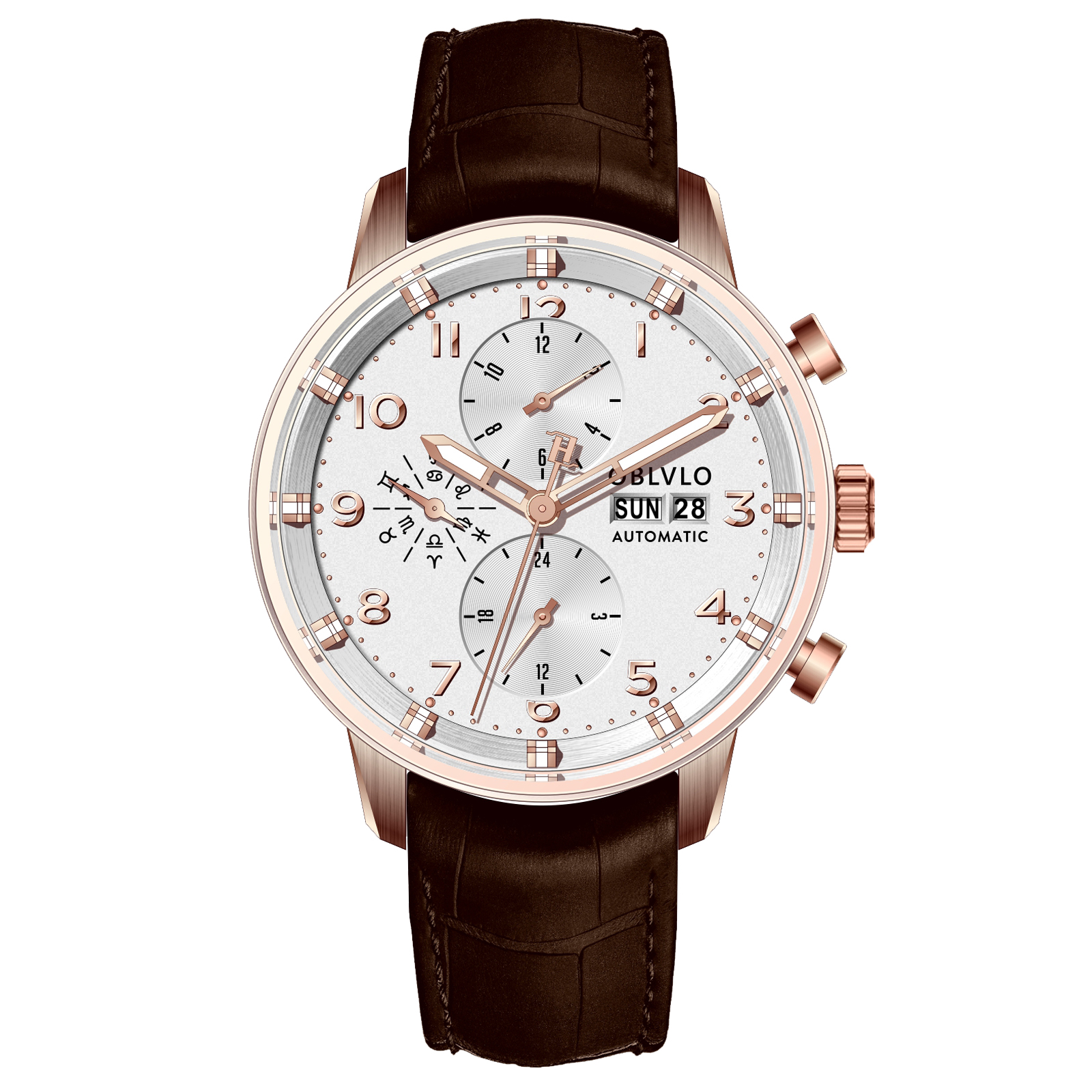 Oblvlo Official Facebook ad: Best Automatic Watches & Affordable Price!
