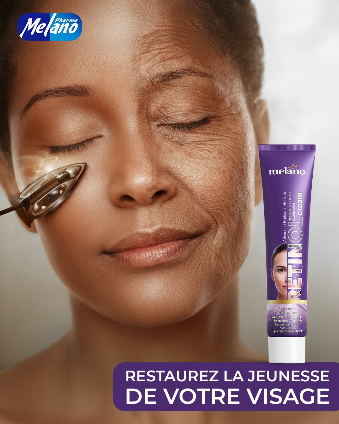 Melano Pharma Afrique Facebook ad