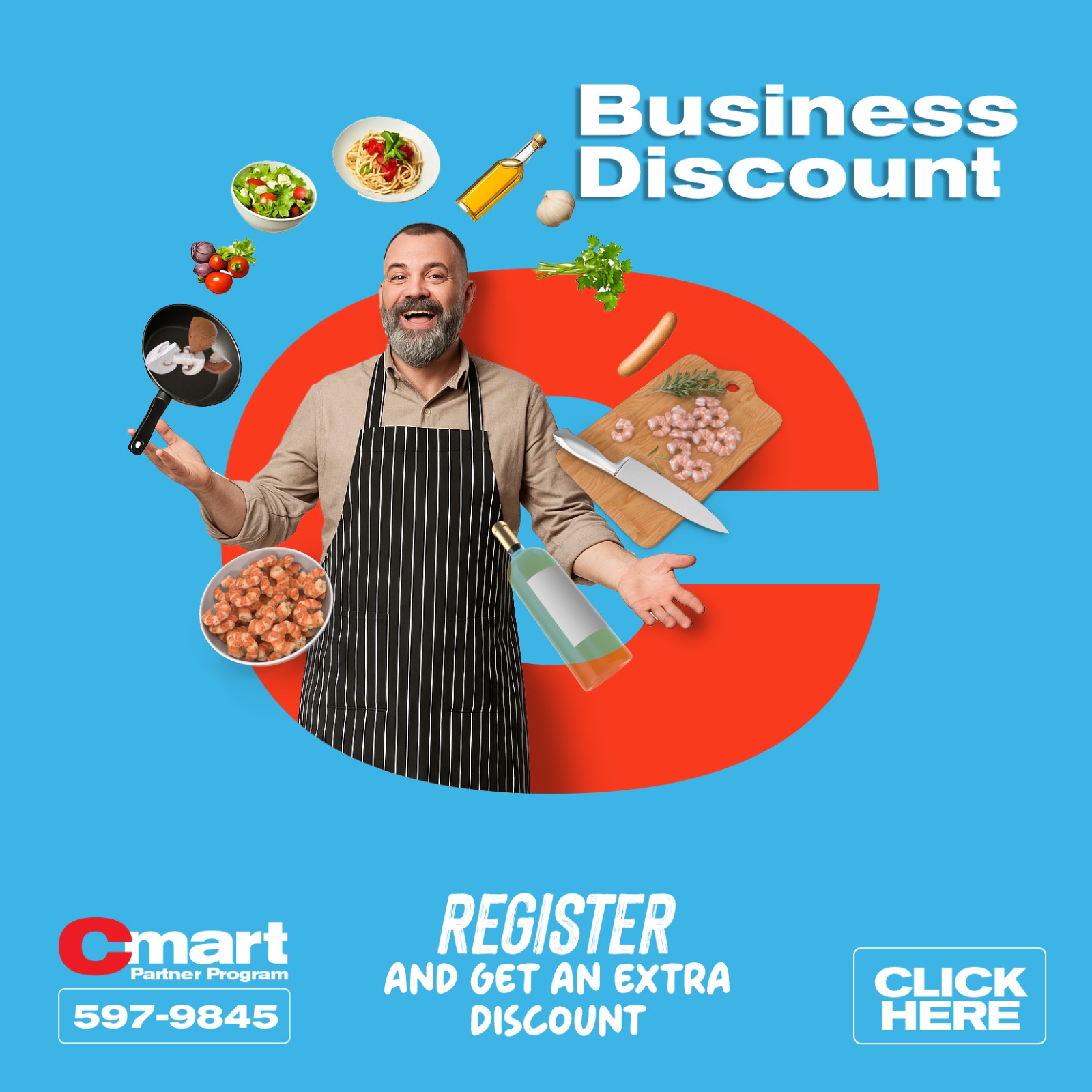 Cmart Aruba Facebook ad