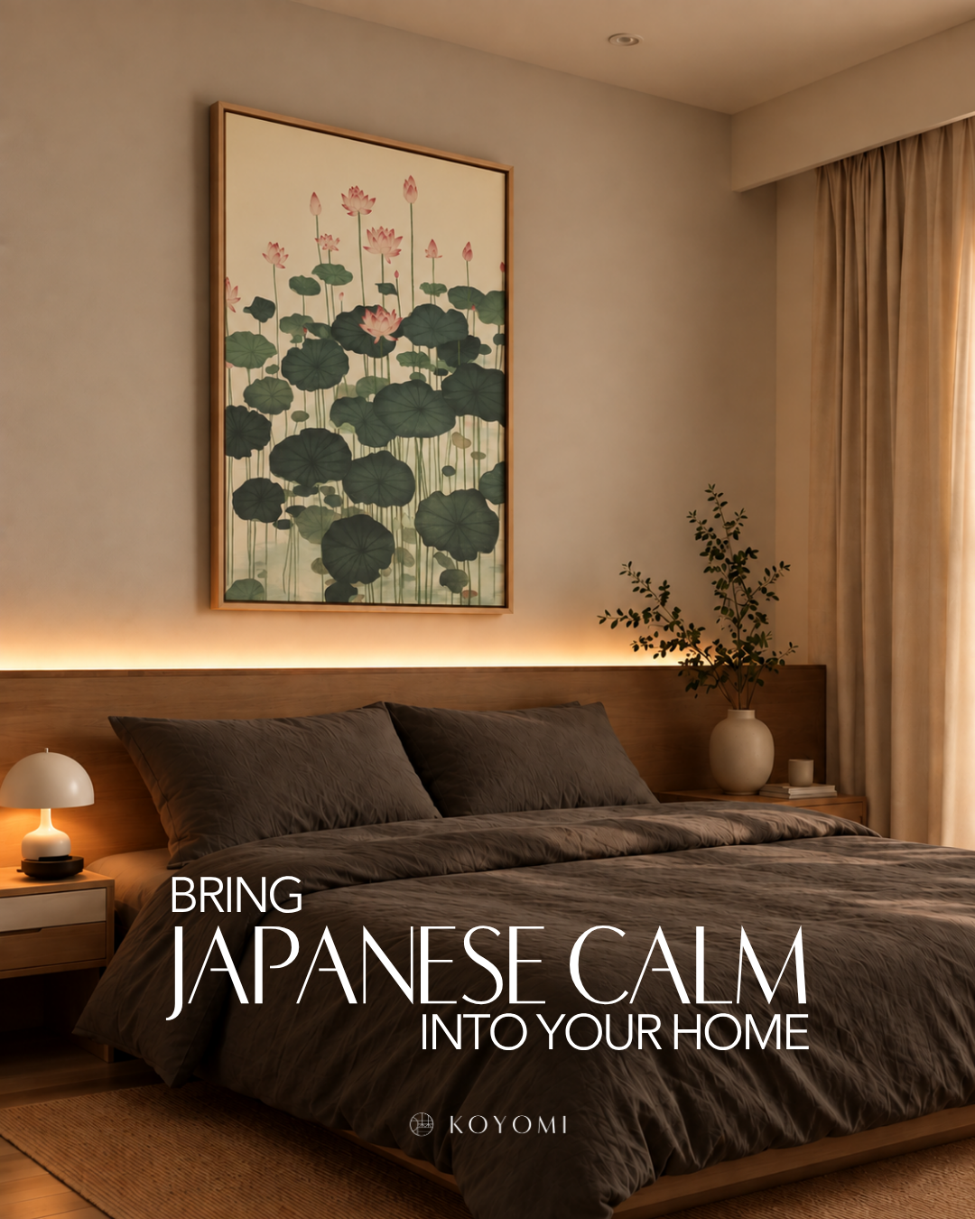 House of koyomi Facebook ad: Bring Home a Moment of Japan