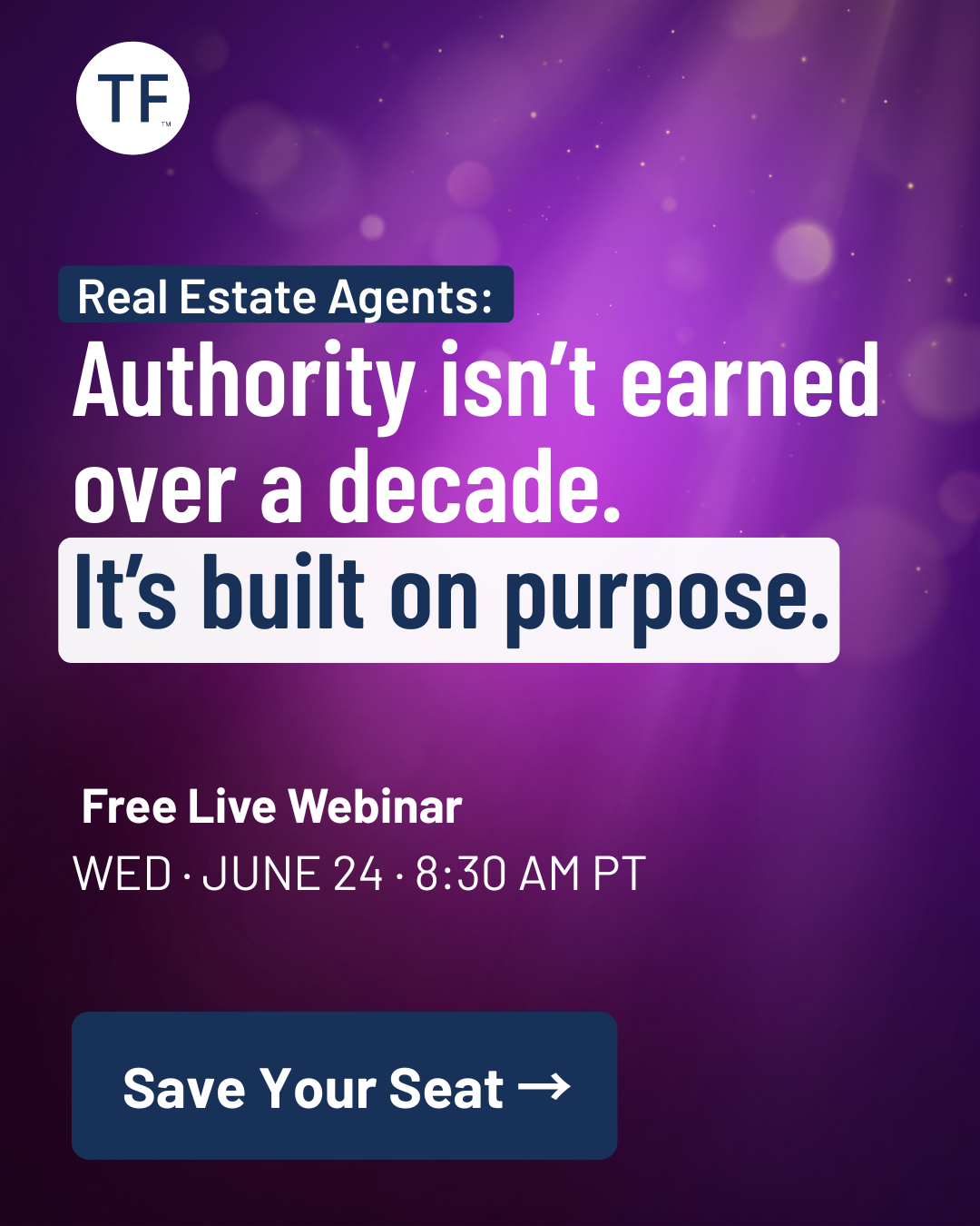 Tom Ferry Facebook ad