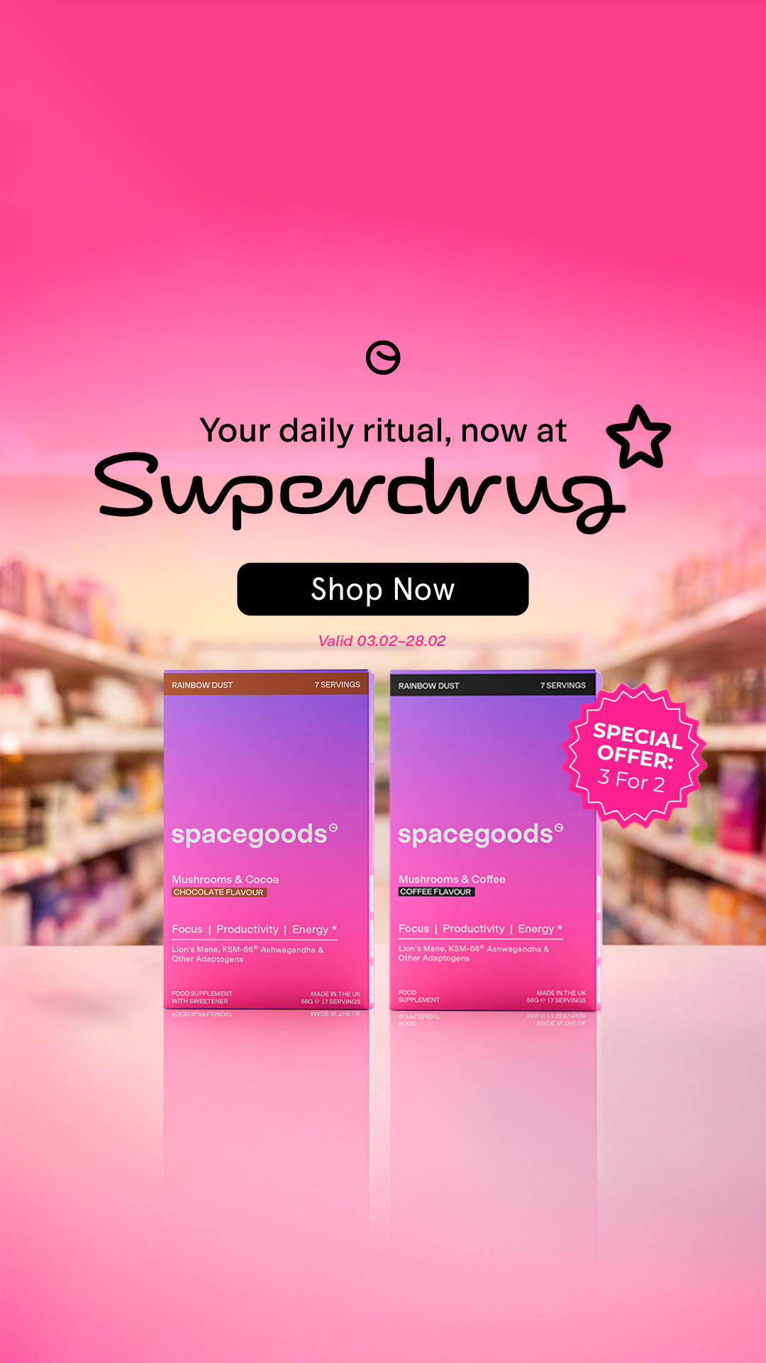 Spacegoods Facebook ad