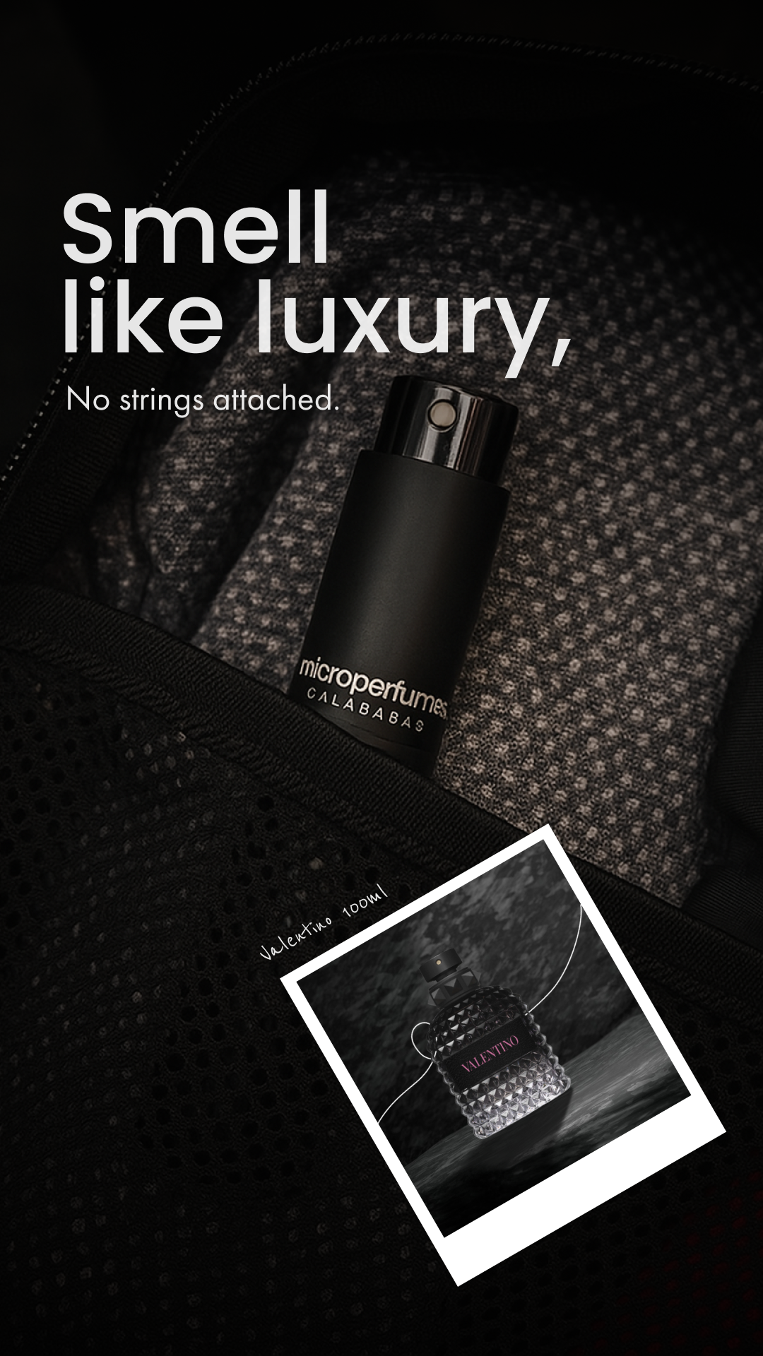 MicroPerfumes Facebook ad
