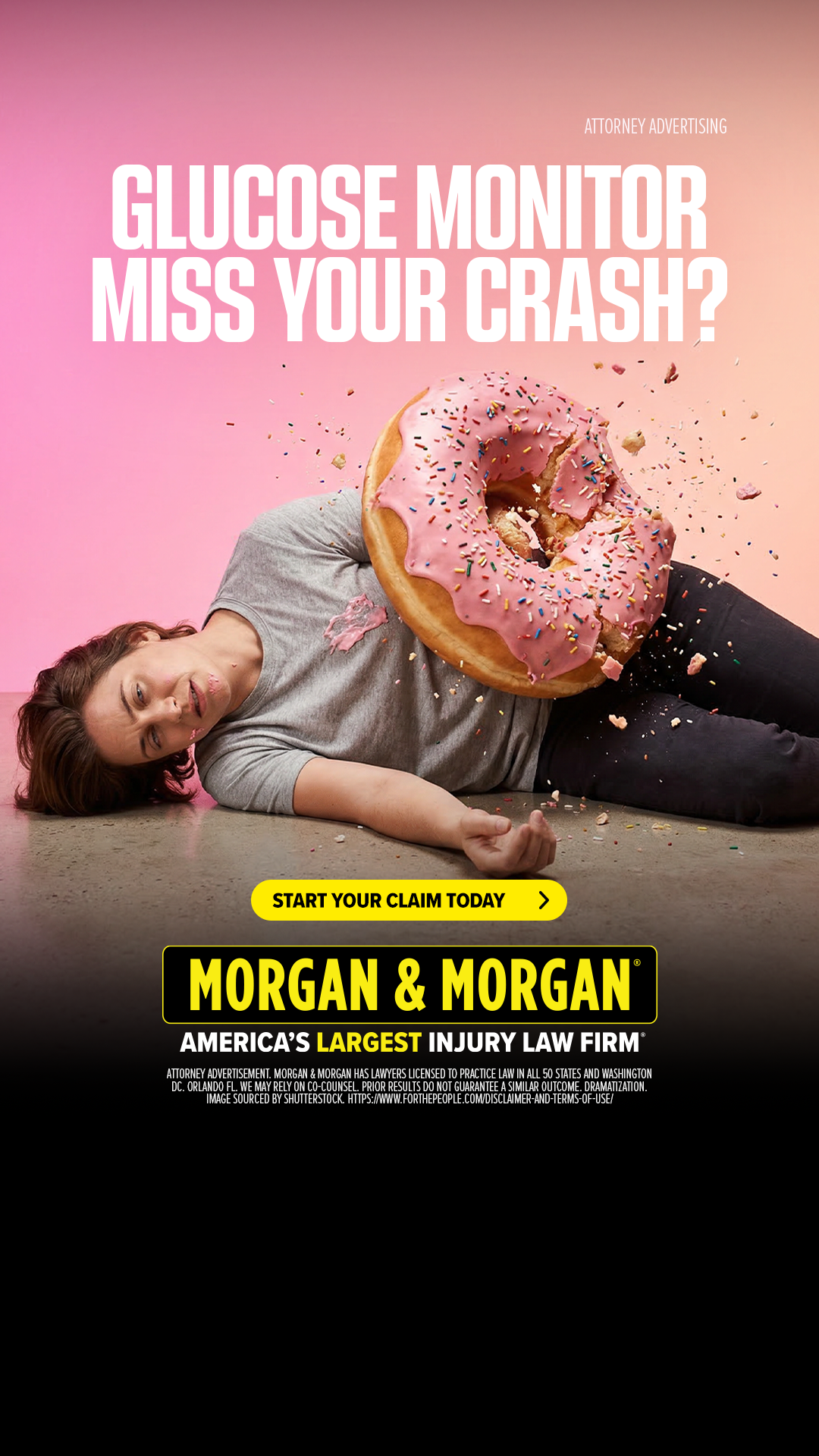 Morgan & Morgan Facebook ad