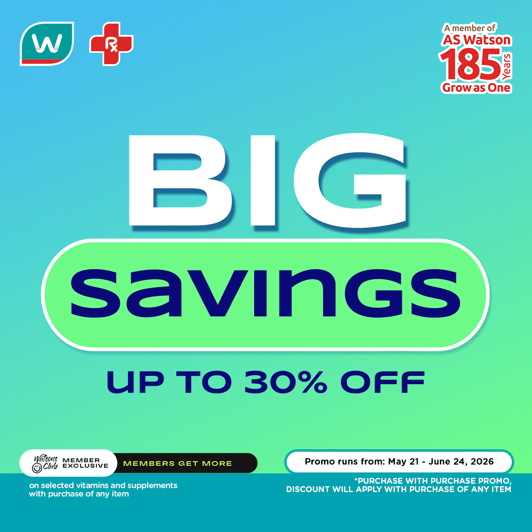 Watsons Facebook ad