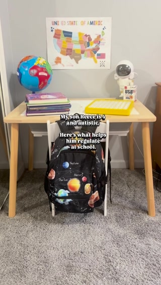 Muffle Earmuffs Facebook ad: What's in his school bag?