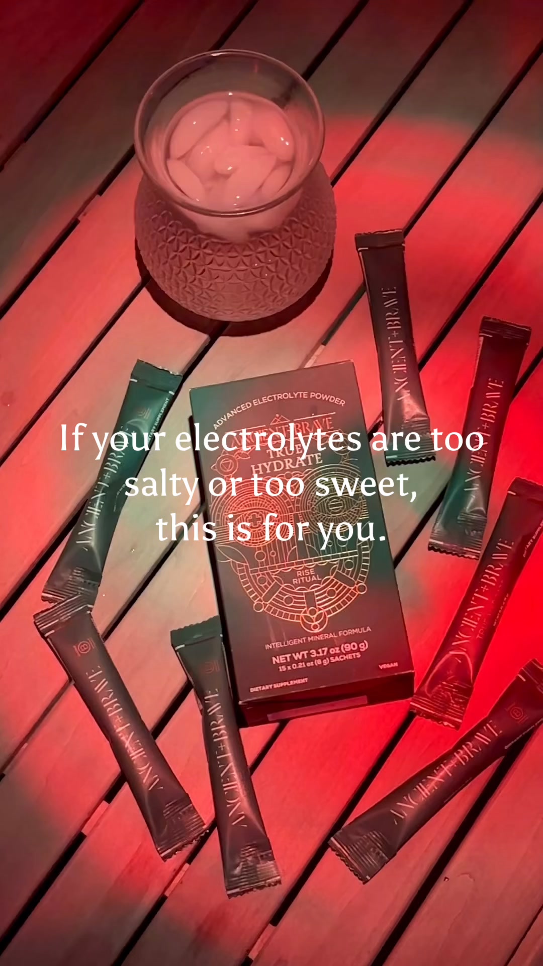 Ancient + Brave Facebook ad: Subscribe For 30% Off + Exclusive Gifts