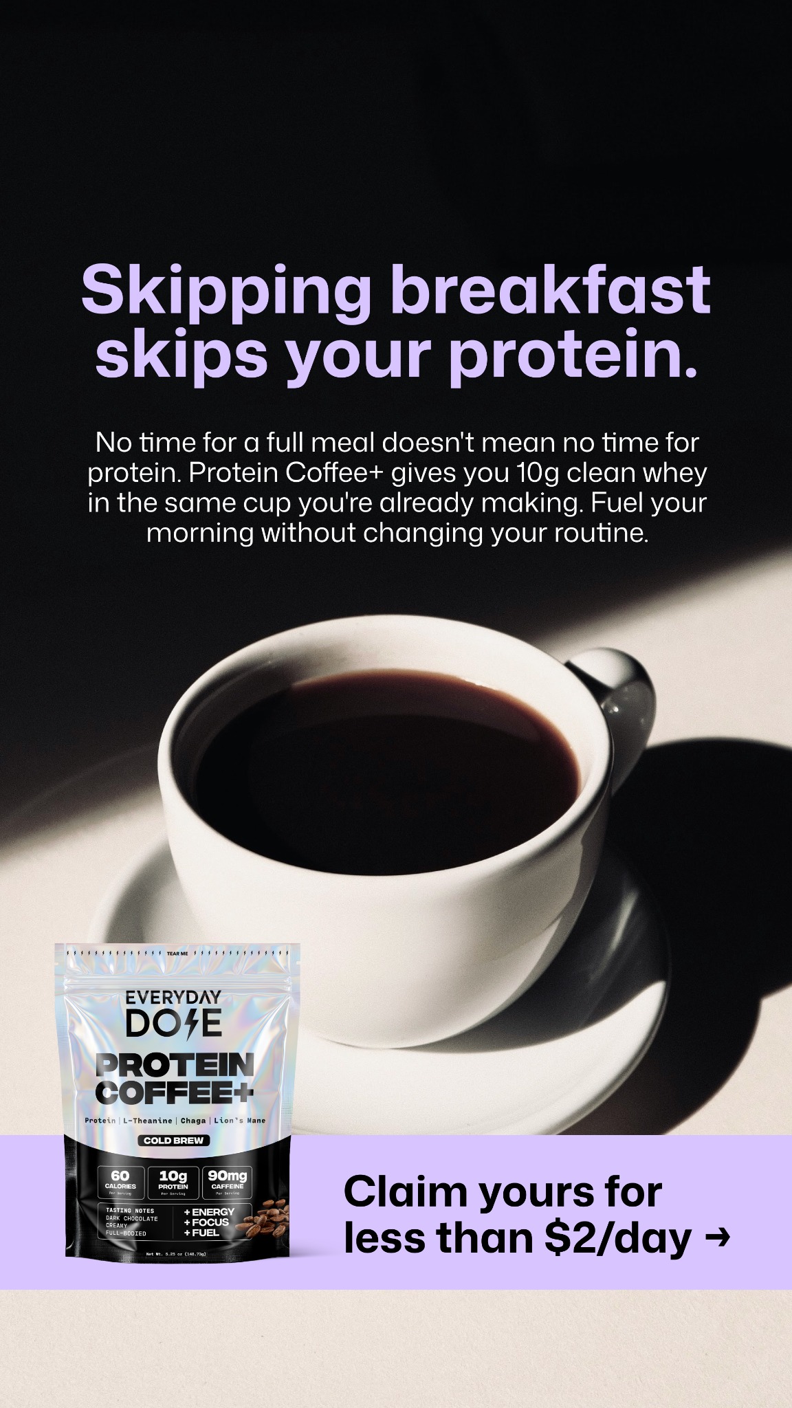 Everyday Dose Facebook ad