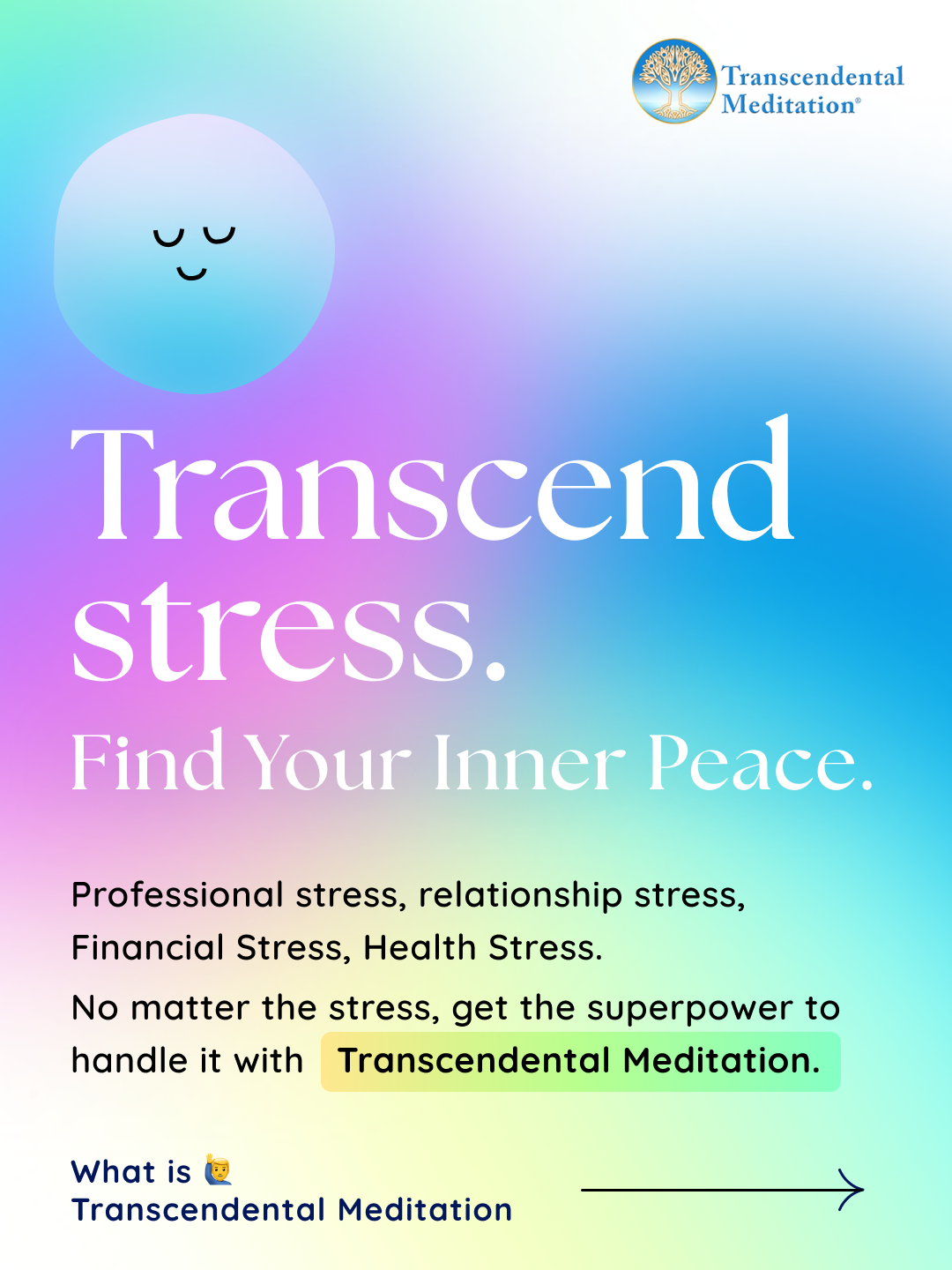 Transcendental Meditation India Facebook ad