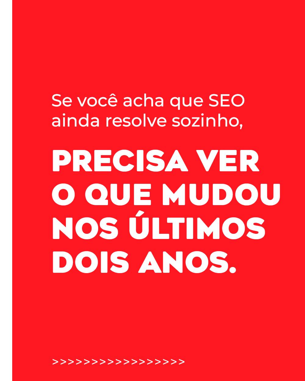 Opte Comunicação Facebook ad: SEO continua sendo importante.