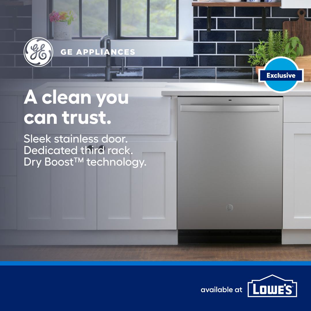 Lowe's Home Improvement Facebook ad: Open design. Built to last.
