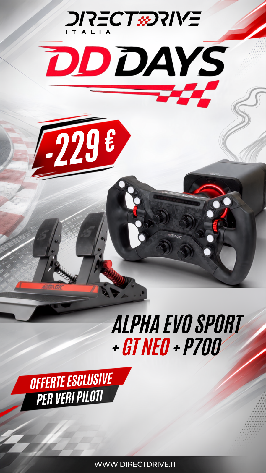 Direct Drive Italia - Equipaggiamento Sim Racing Facebook ad from Jun 16, 2026
