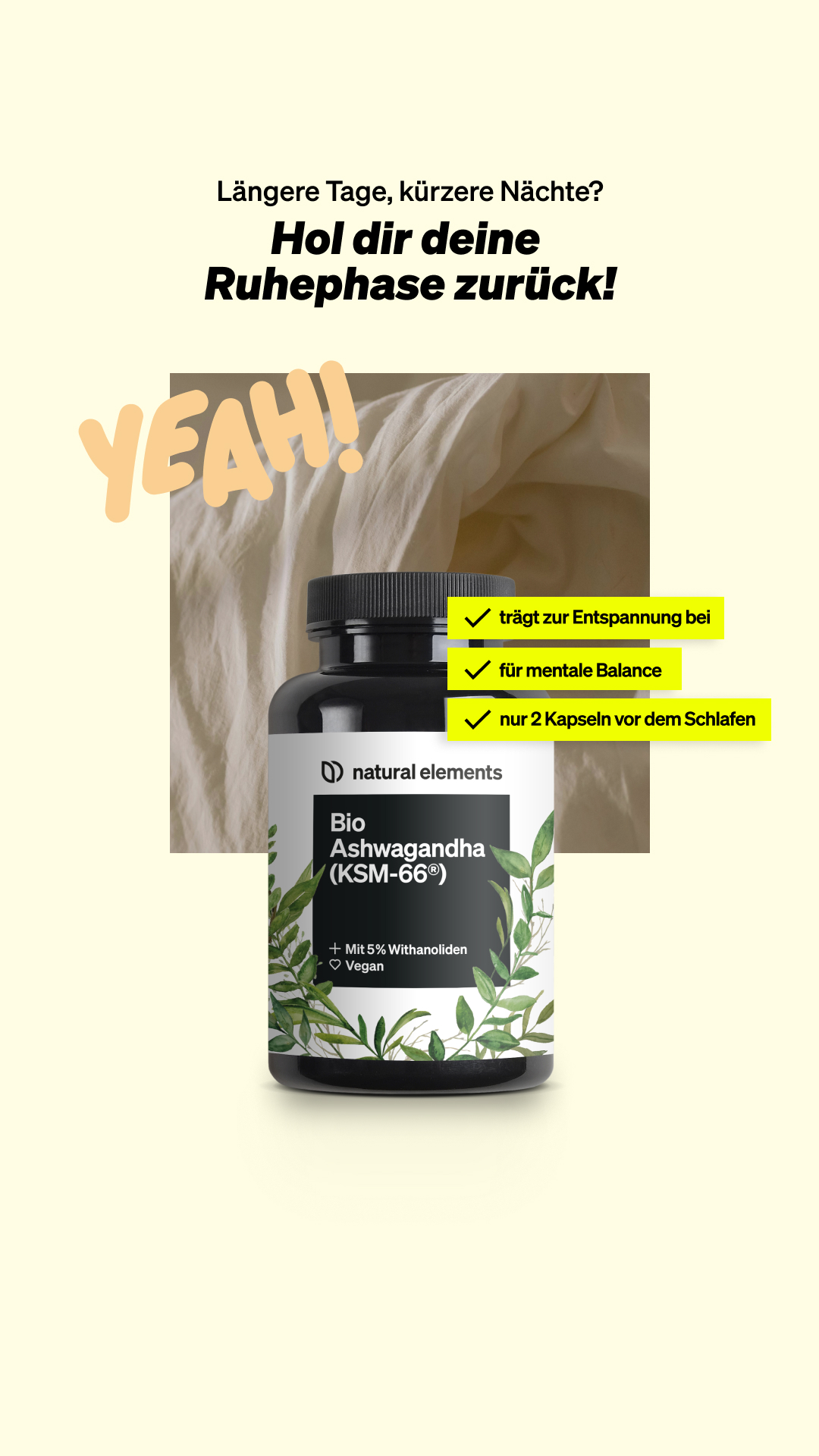 natural elements Facebook ad