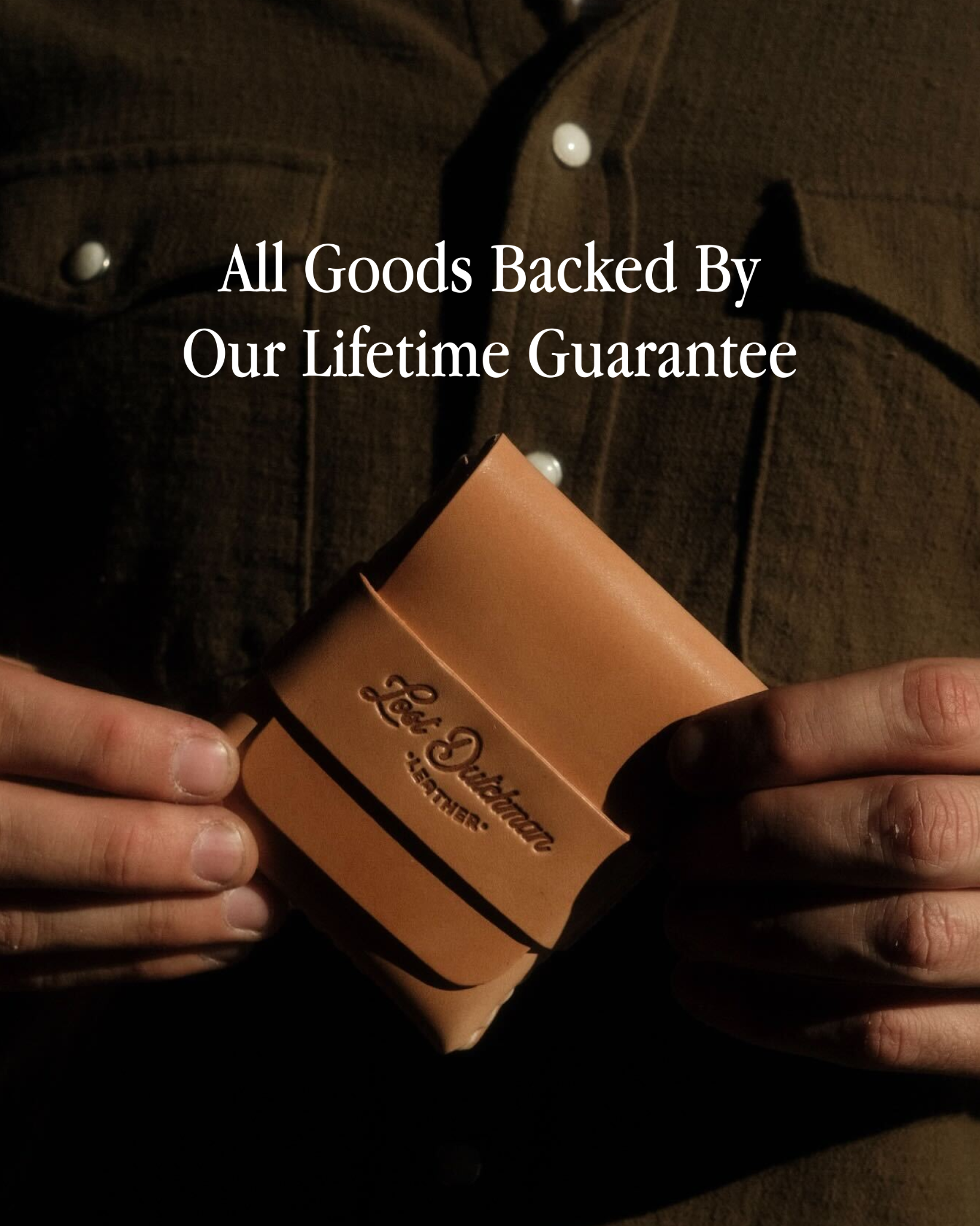Lost Dutchman Leather Goods Facebook ad