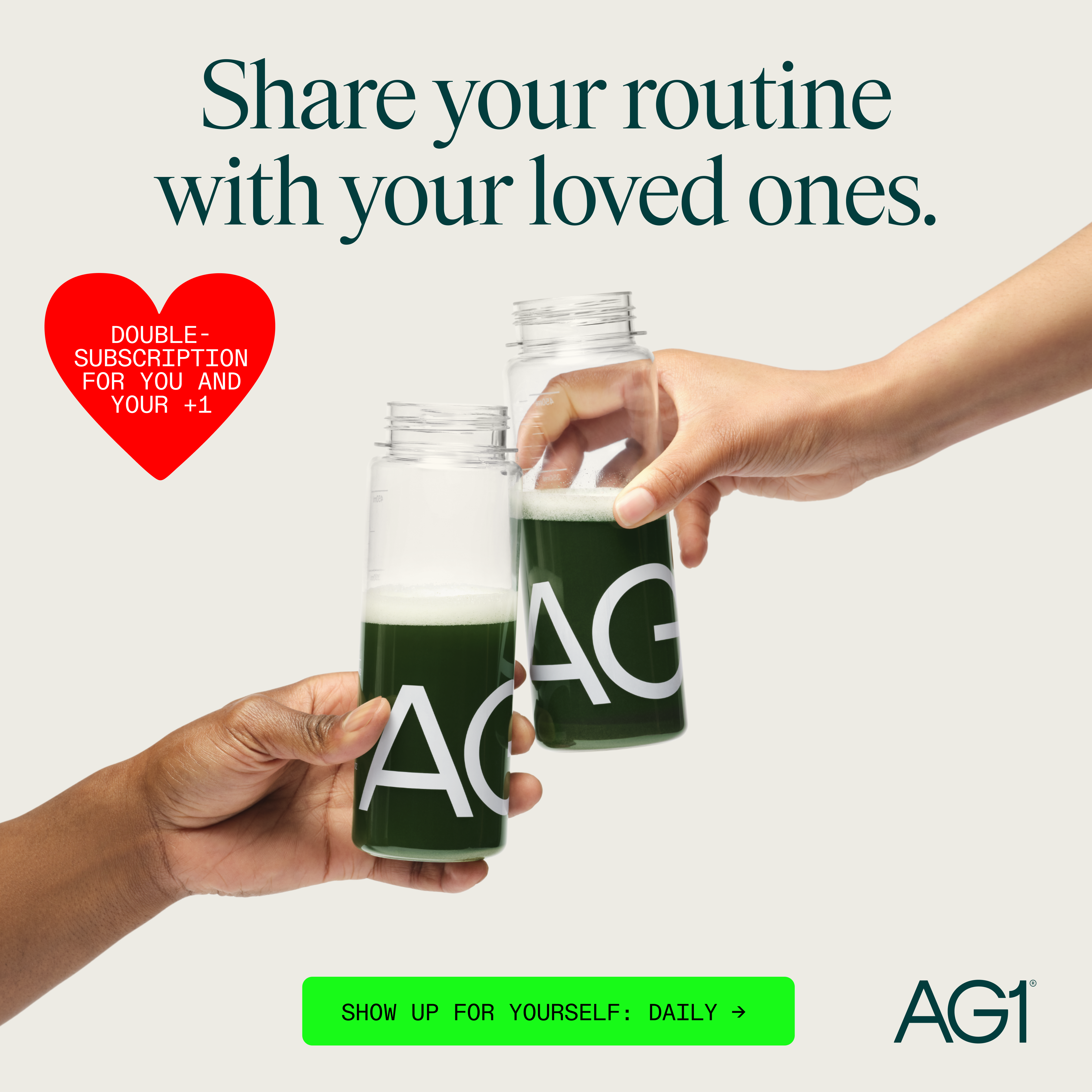 AG1 by Athletic Greens Facebook ad