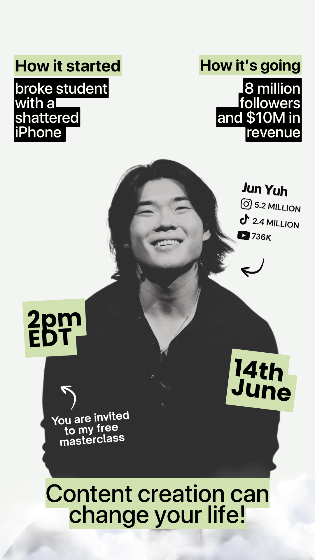Jun Yuh Facebook ad
