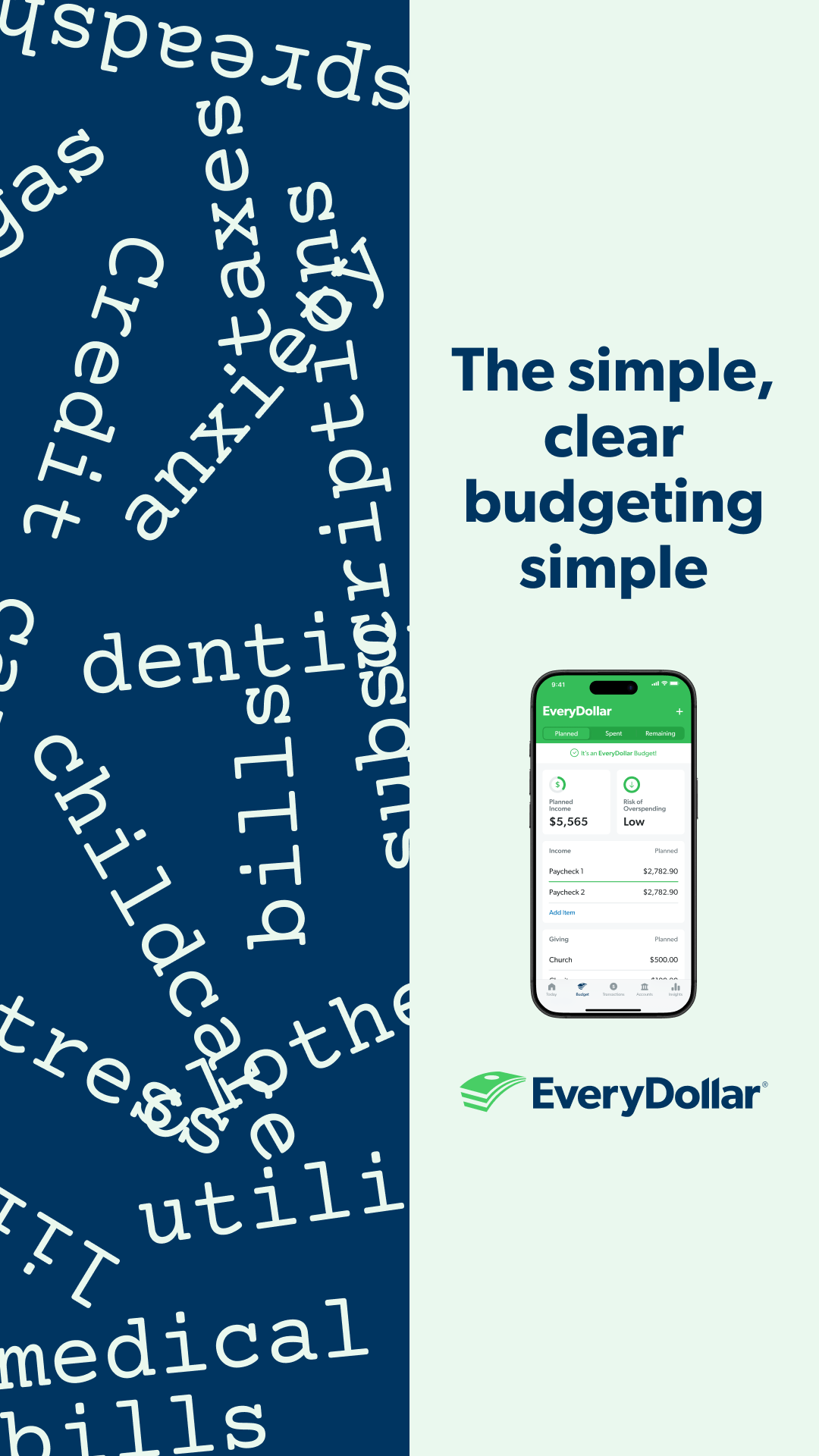 EveryDollar Facebook ad