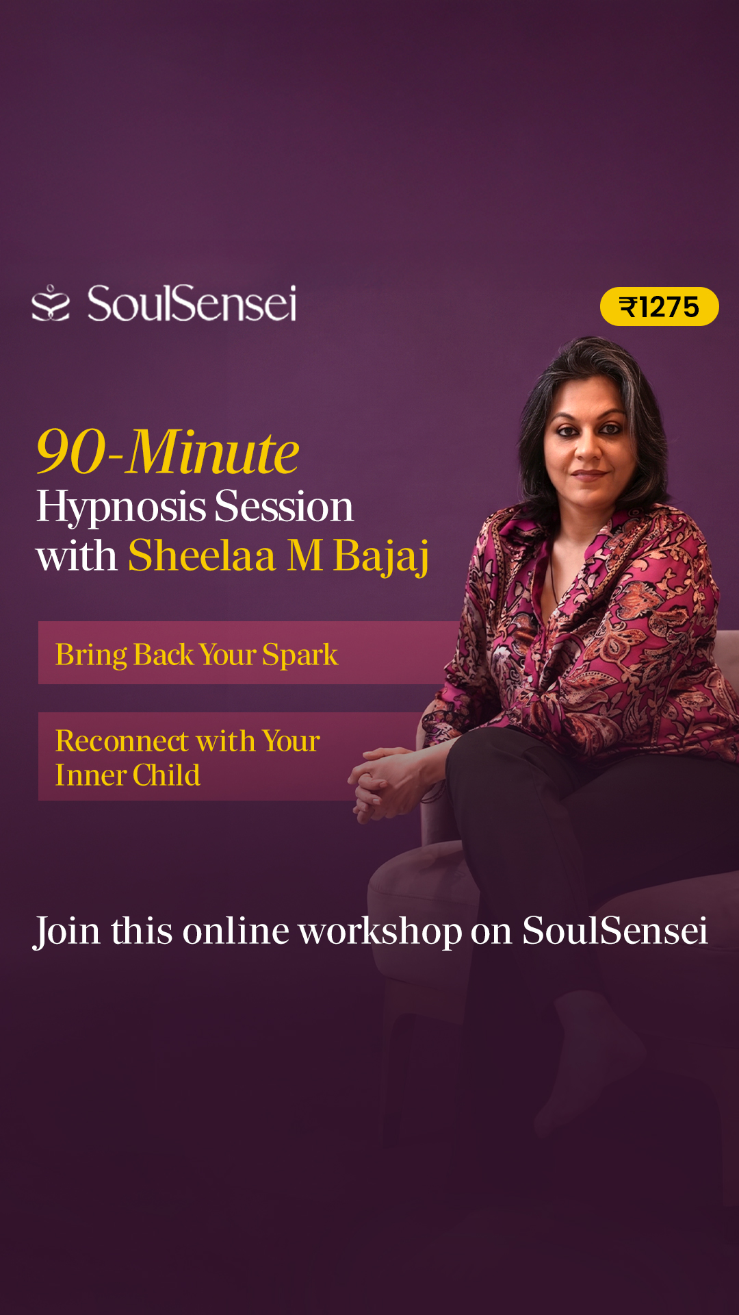 SoulSensei - Growth and Transformation Facebook ad